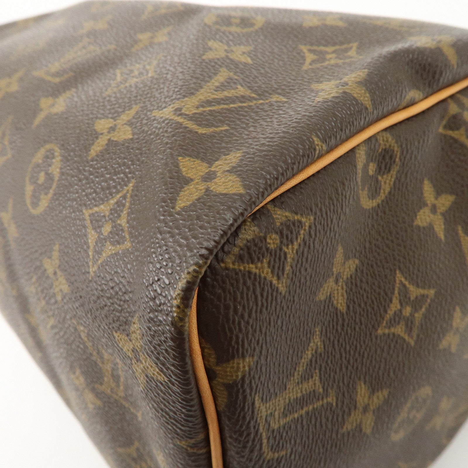 Louis Vuitton Monogram Speedy 30 Hand Bag Boston Bag M41108 Used