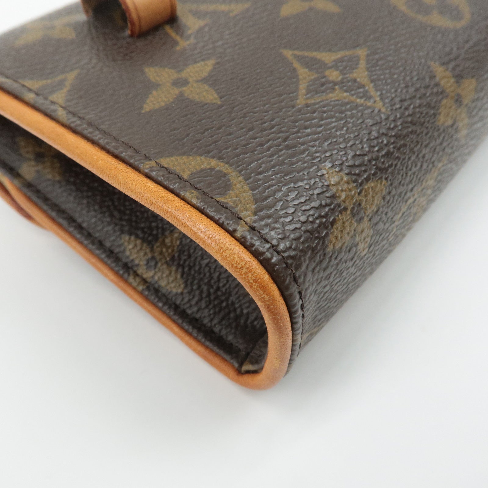 Louis Vuitton Monogram Pochette Florentine Waist Bag Belt M M51855 Used