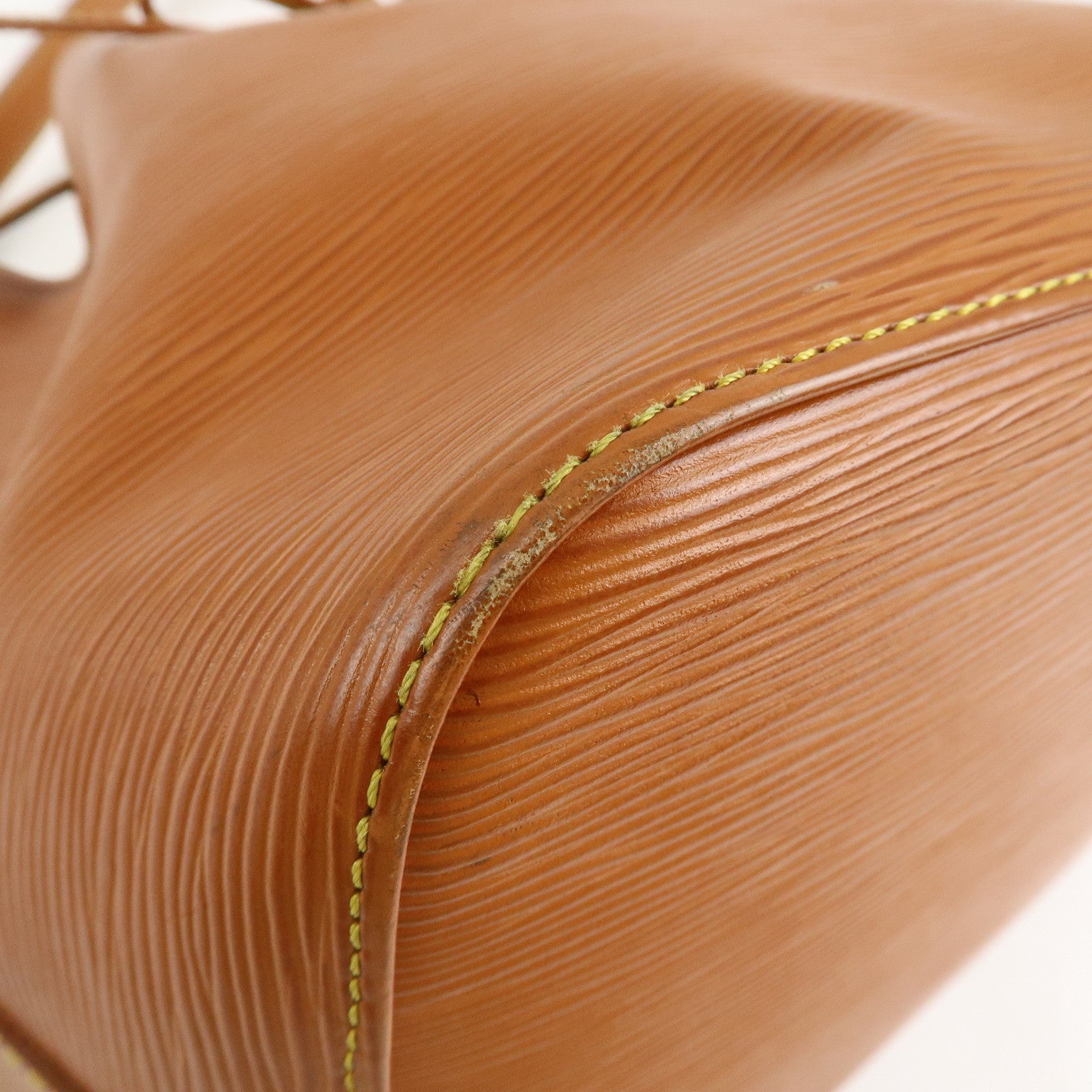 Louis Vuitton Epi Petit Noe Shoulder Bag Zipang Gold M44108 Used