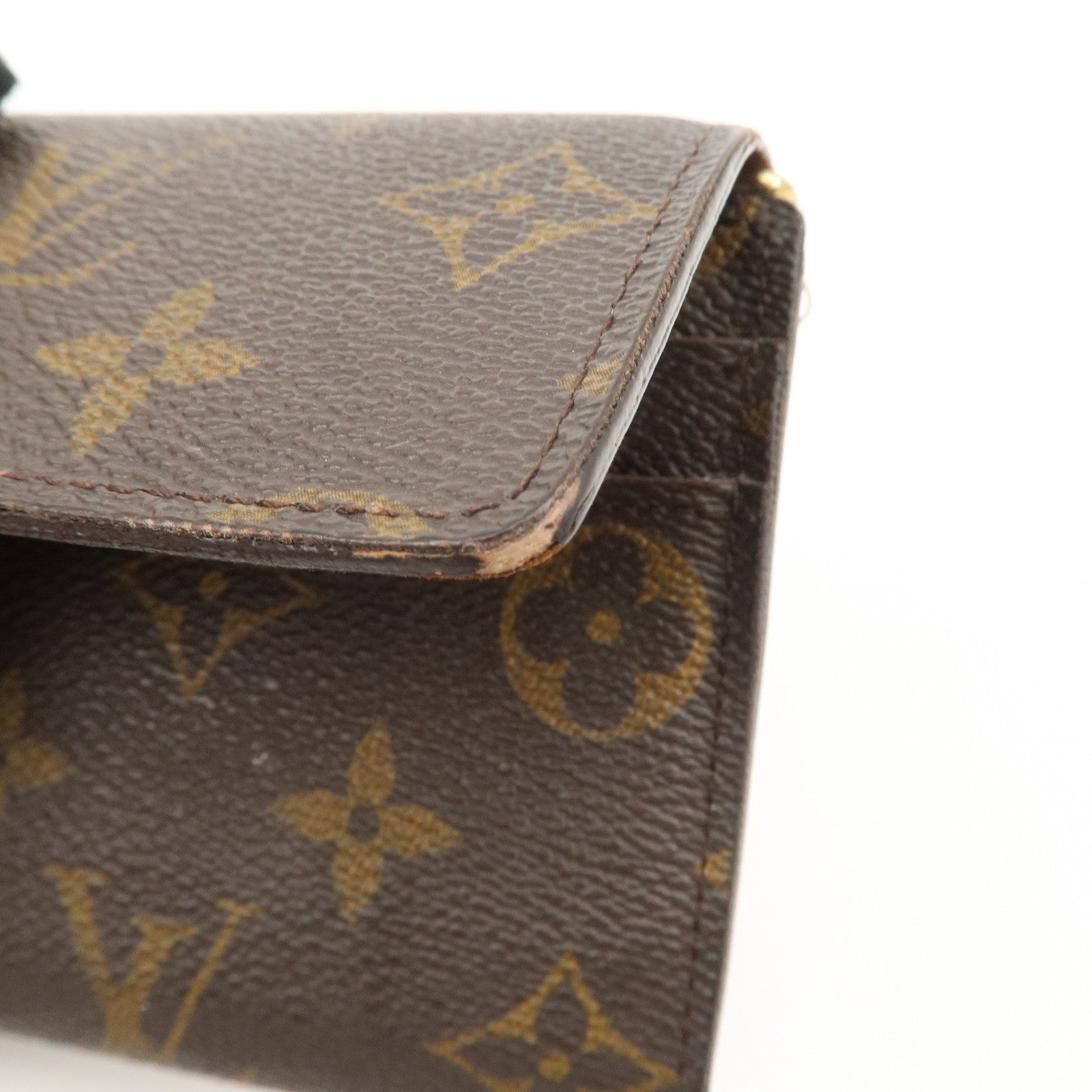 Louis Vuitton Monogram Portefeuille Sarah Long Wallet M61734 Used
