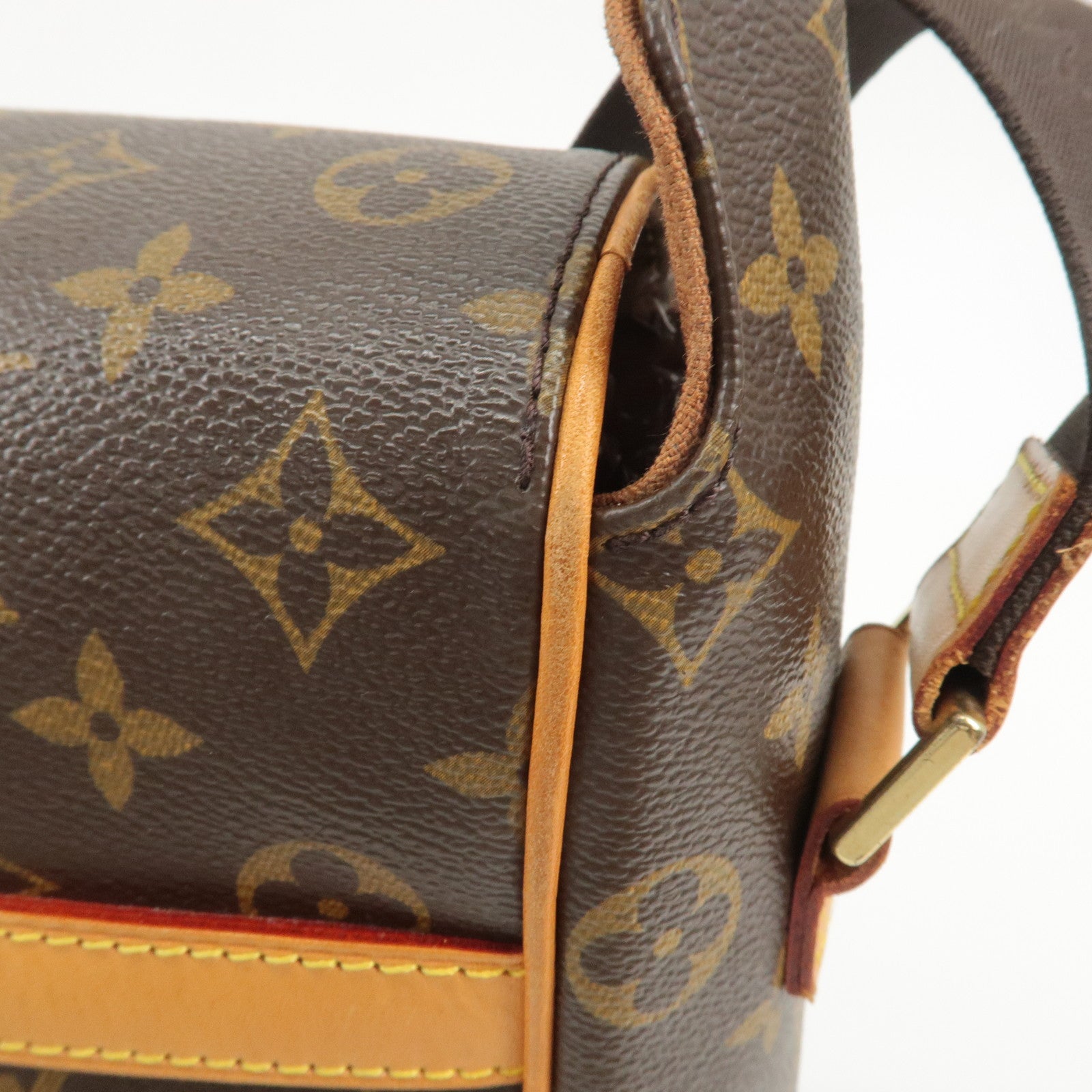 Louis Vuitton Monogram Abbesses Messenger Bag Hand Bag M45257 Used