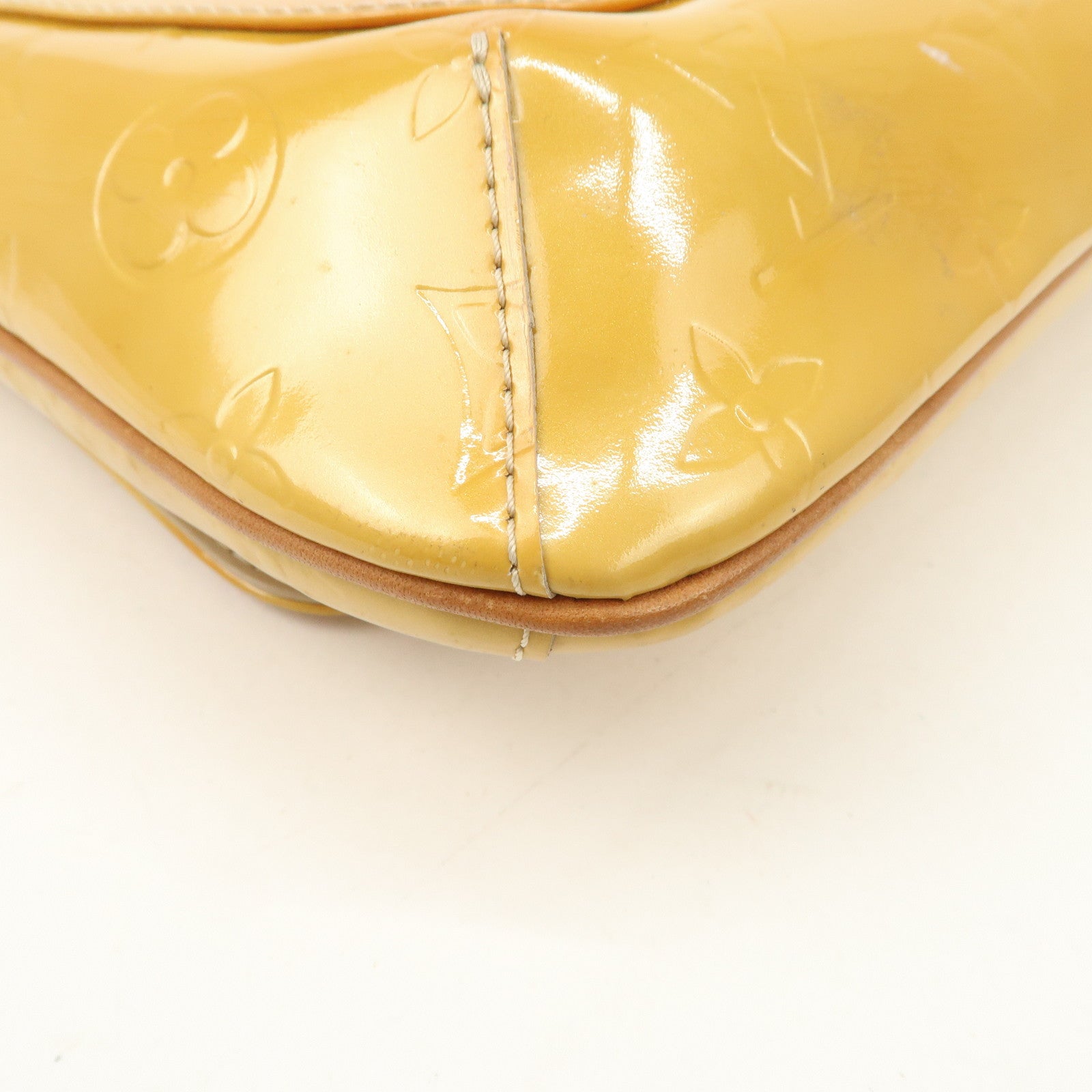 Louis Vuitton Monogram Vernis Thompson Street Jaune M91123 Used