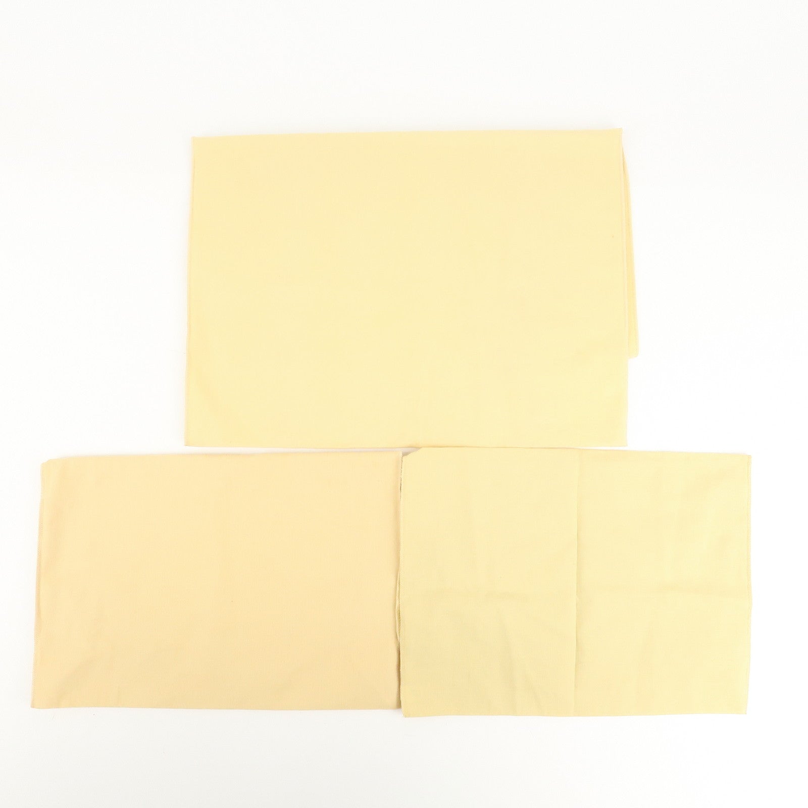 Louis Vuitton Set of 10 Dust Bag Storage Bag Flap New Style Beige Used