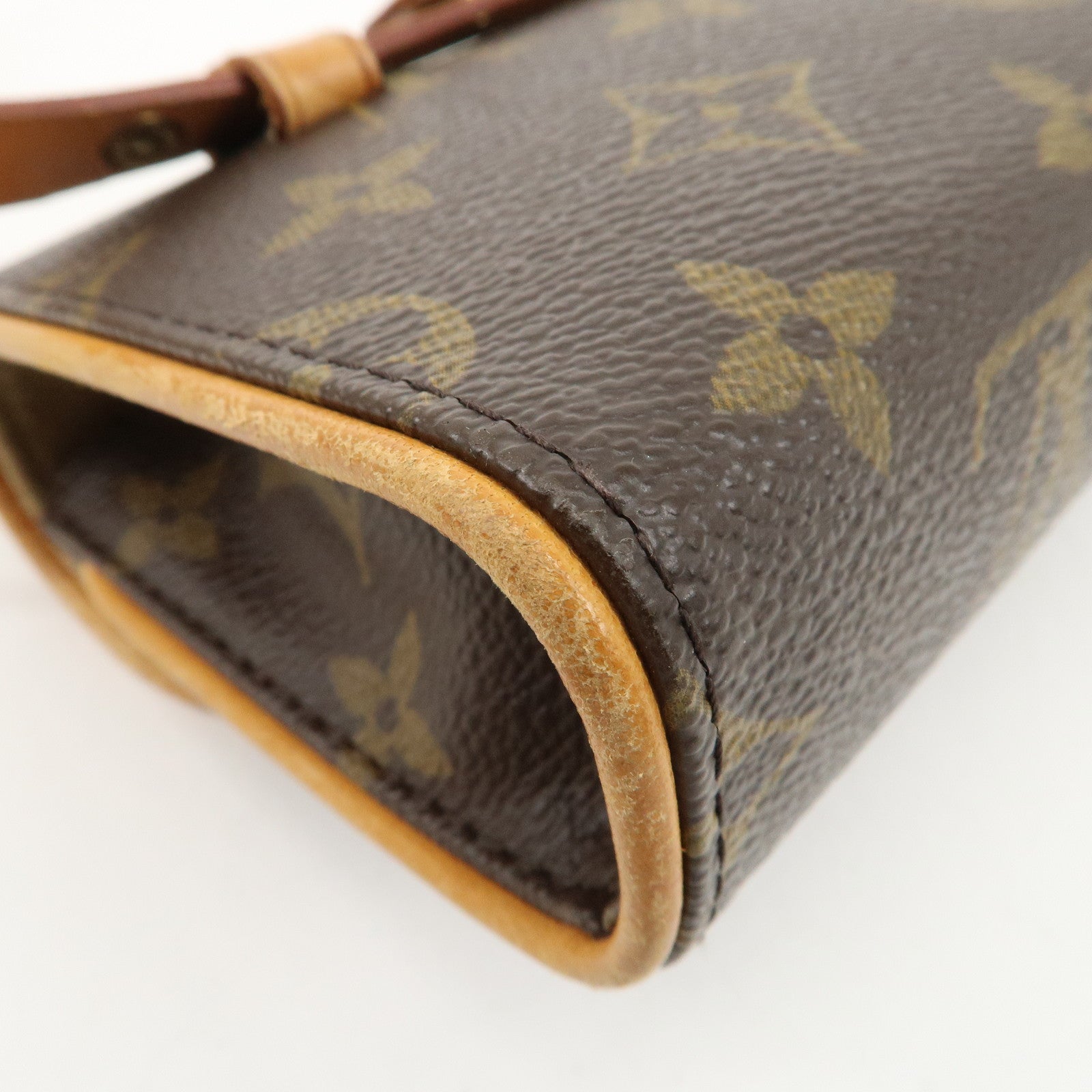 Louis Vuitton Monogram Pochette Florentine Waist Bag BeltXS M51855 Used