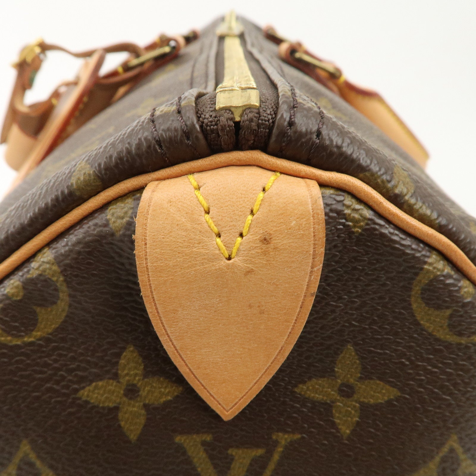 Louis Vuitton Monogram Keep All 50 Boston Bag Brown M41426 Used