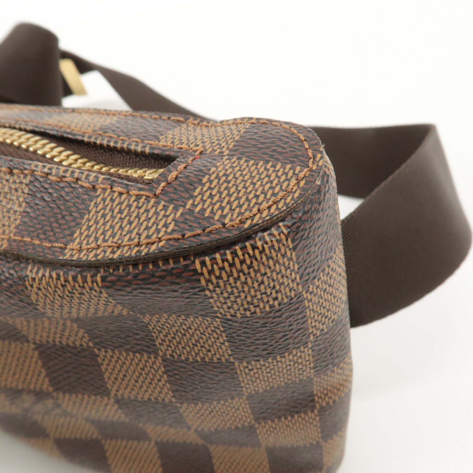 Louis Vuitton Damier Ebene Geronimos Body Bag Waist Bag N51994 Used