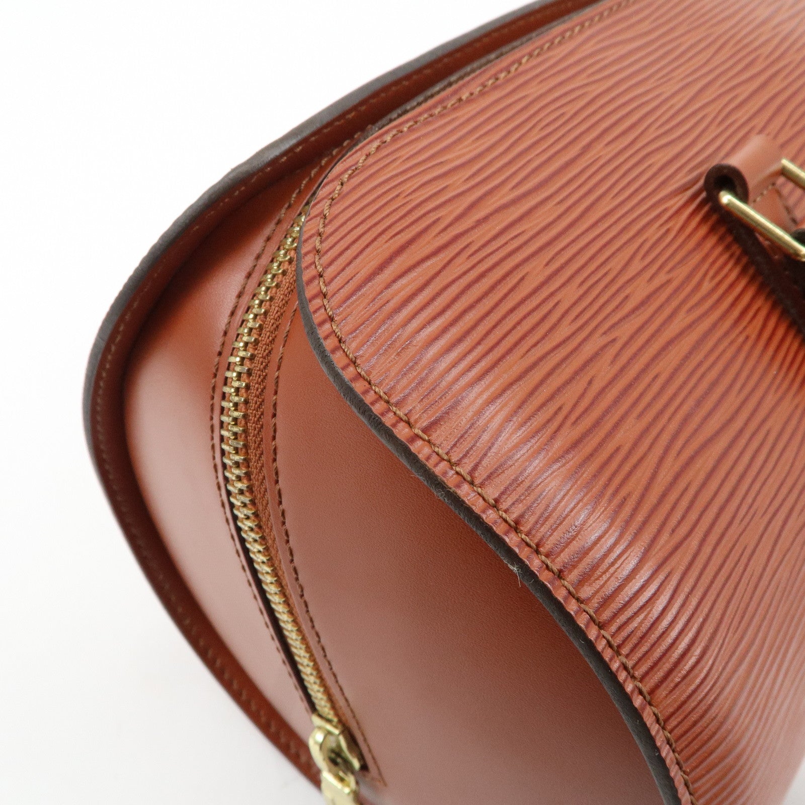 Louis Vuitton Epi Soufflot Shoulder Bag Kenya Brown M52223 Used