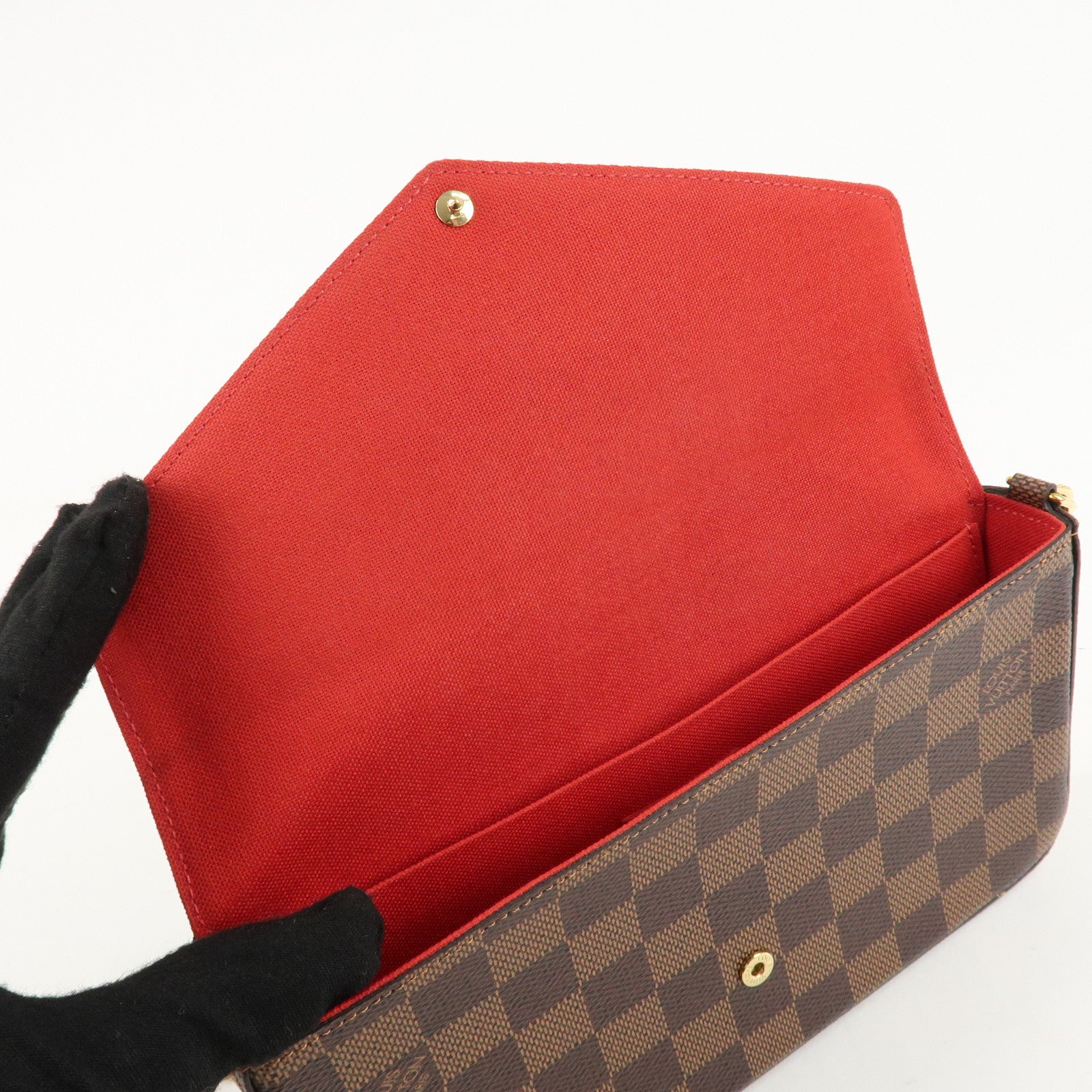 Louis Vuitton Damier Pochette Félicie Shoulder Bag M63032 Used