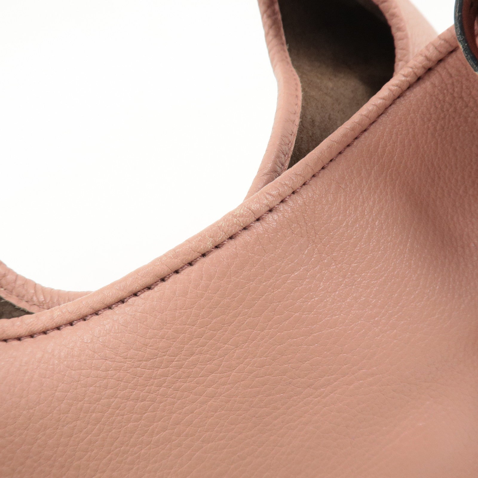 LOEWE Leather Karie PM Hand Bag Pink 10903 Used