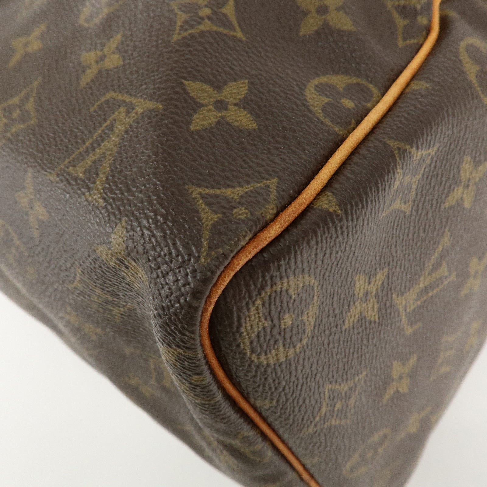 Louis Vuitton Monogram Speedy 40 Hand Bag Boston Bag M41522 Used