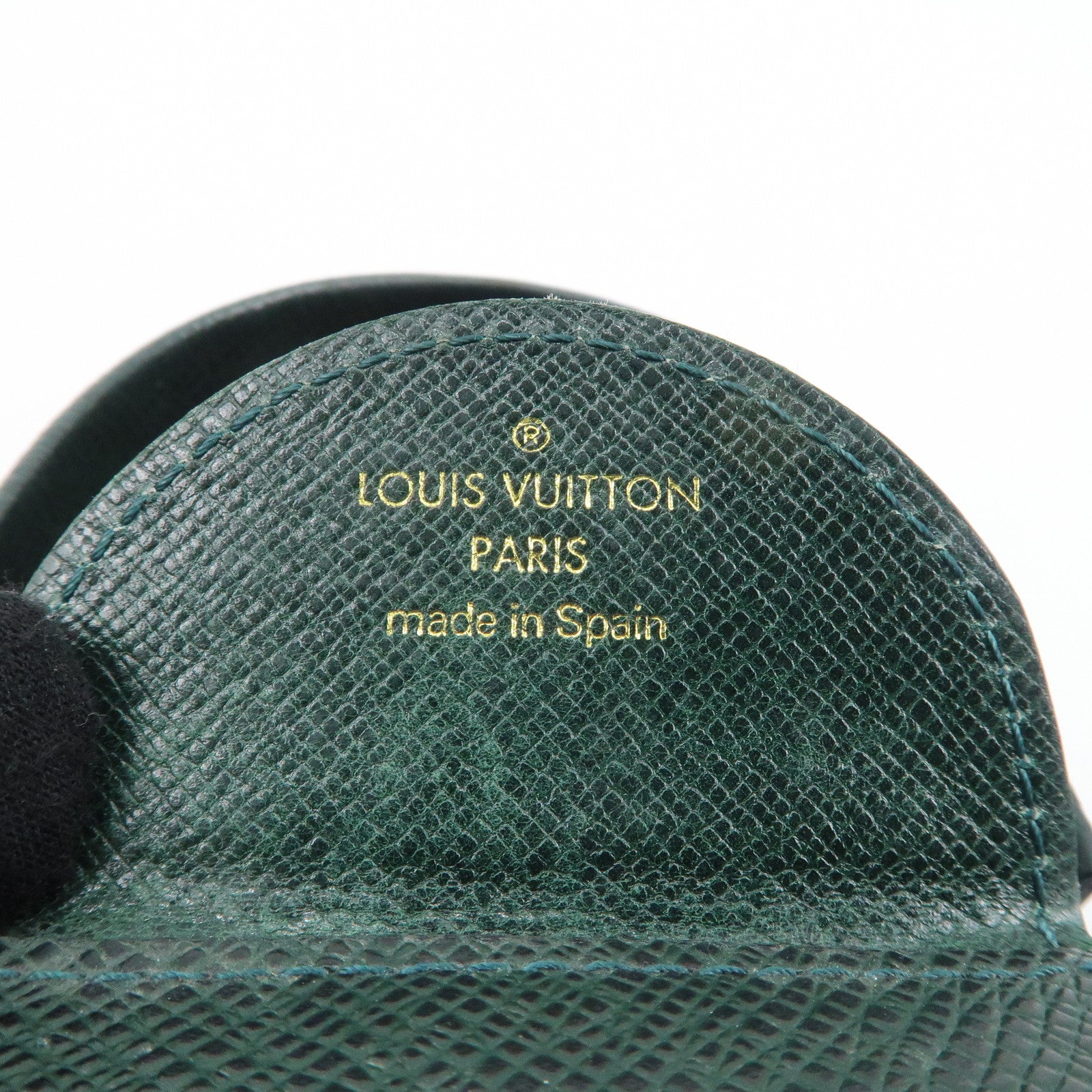 Louis Vuitton Taiga Set of 2 Wallet Coin Case Epicea M30374 M3046P Used