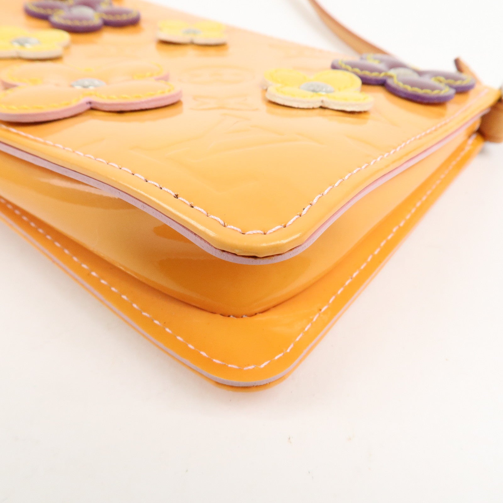 Louis Vuitton Monogram Vernis Flower Lexington Pouch M92248