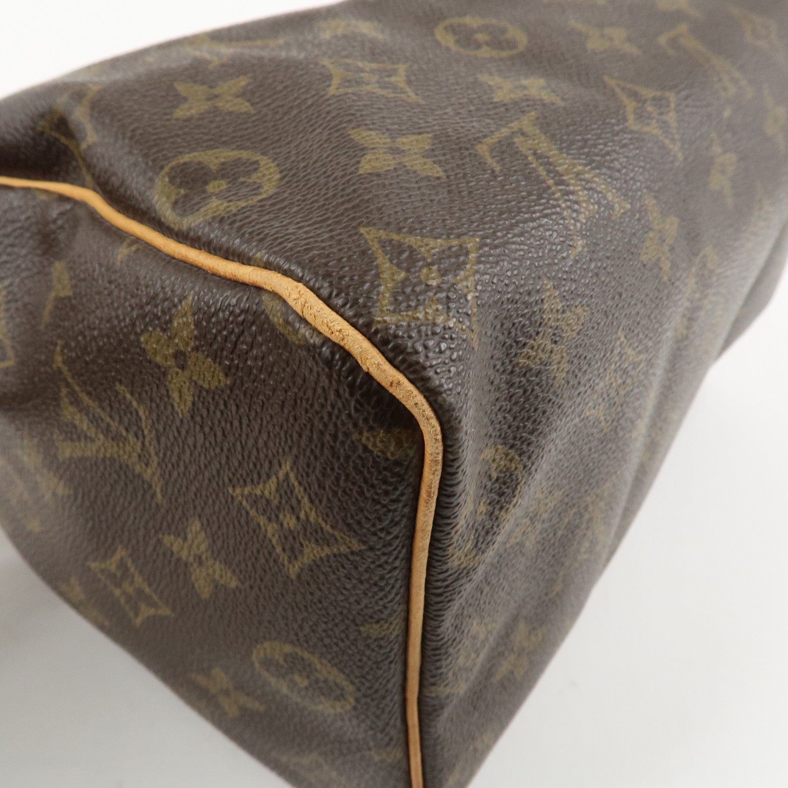 Louis Vuitton Monogram Speedy 25 Hand Bag Boston Bag M41528 Used