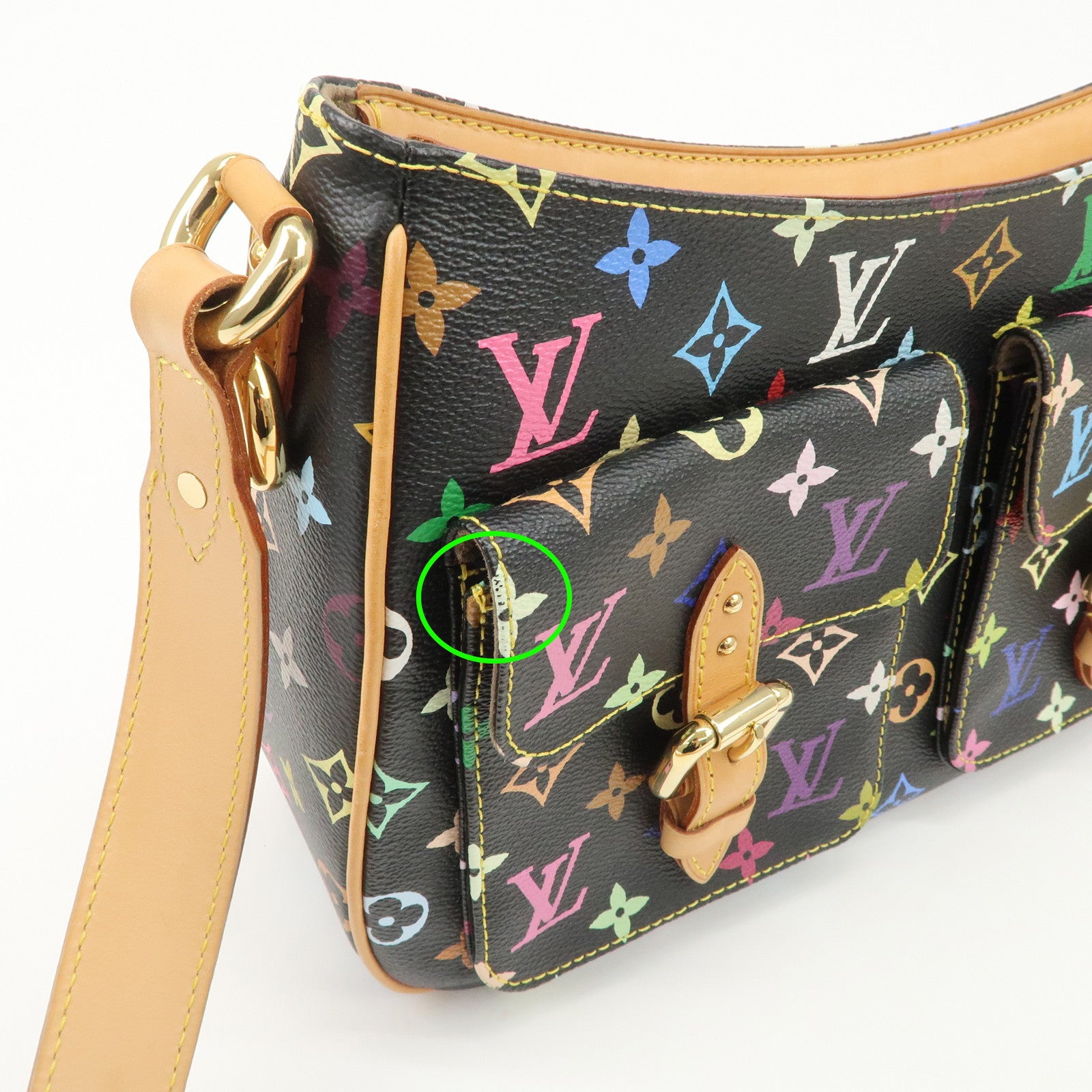 Louis Vuitton Monogram Multicolor Lodge GM Shoulder Bag M40052