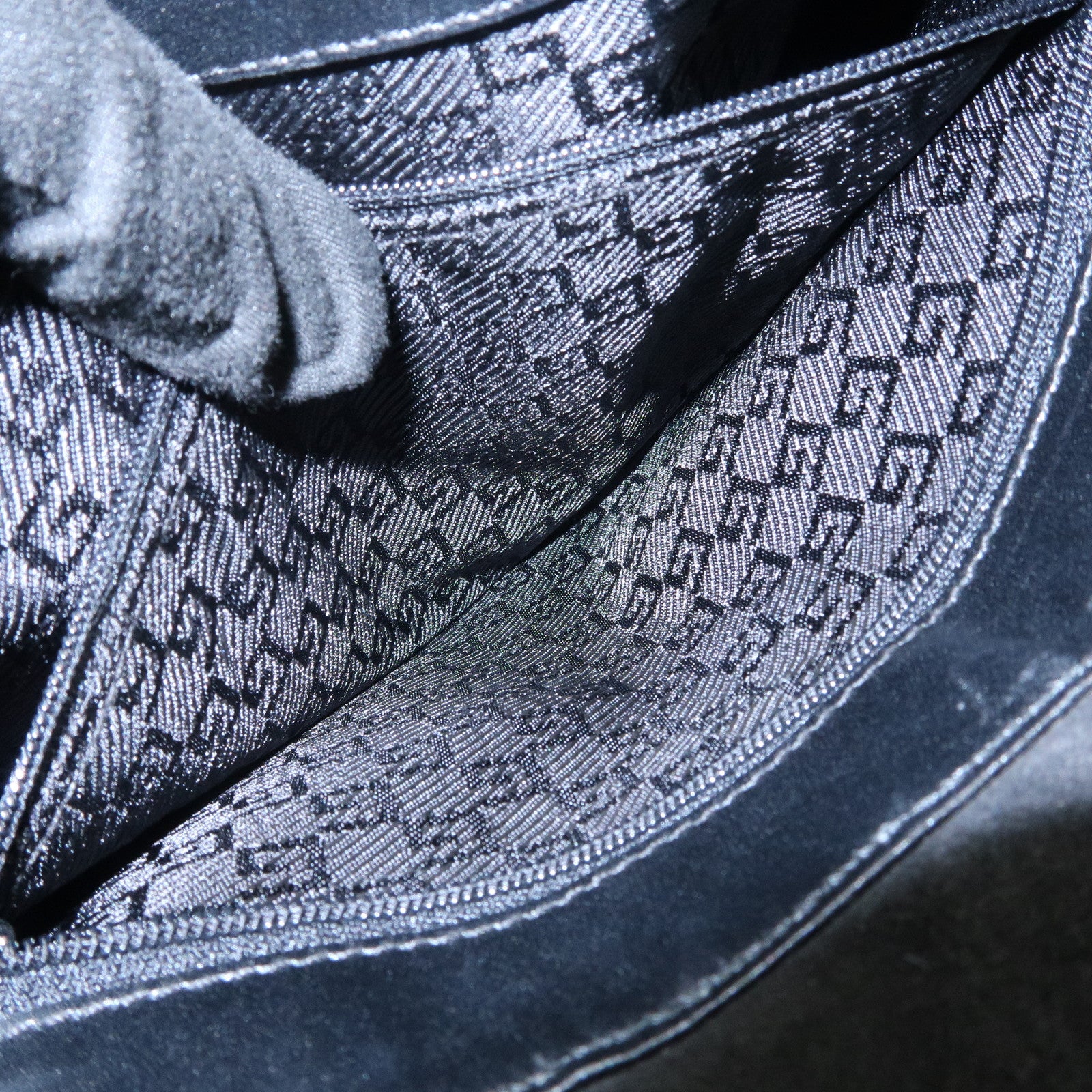 GUCCI Dionysus Suede Leather Shoulder Bag Black 001 4064