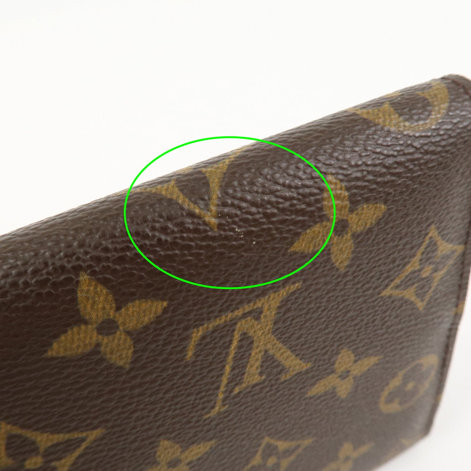 Louis Vuitton Monogram Canvas Pochette Passeport Brown M60135