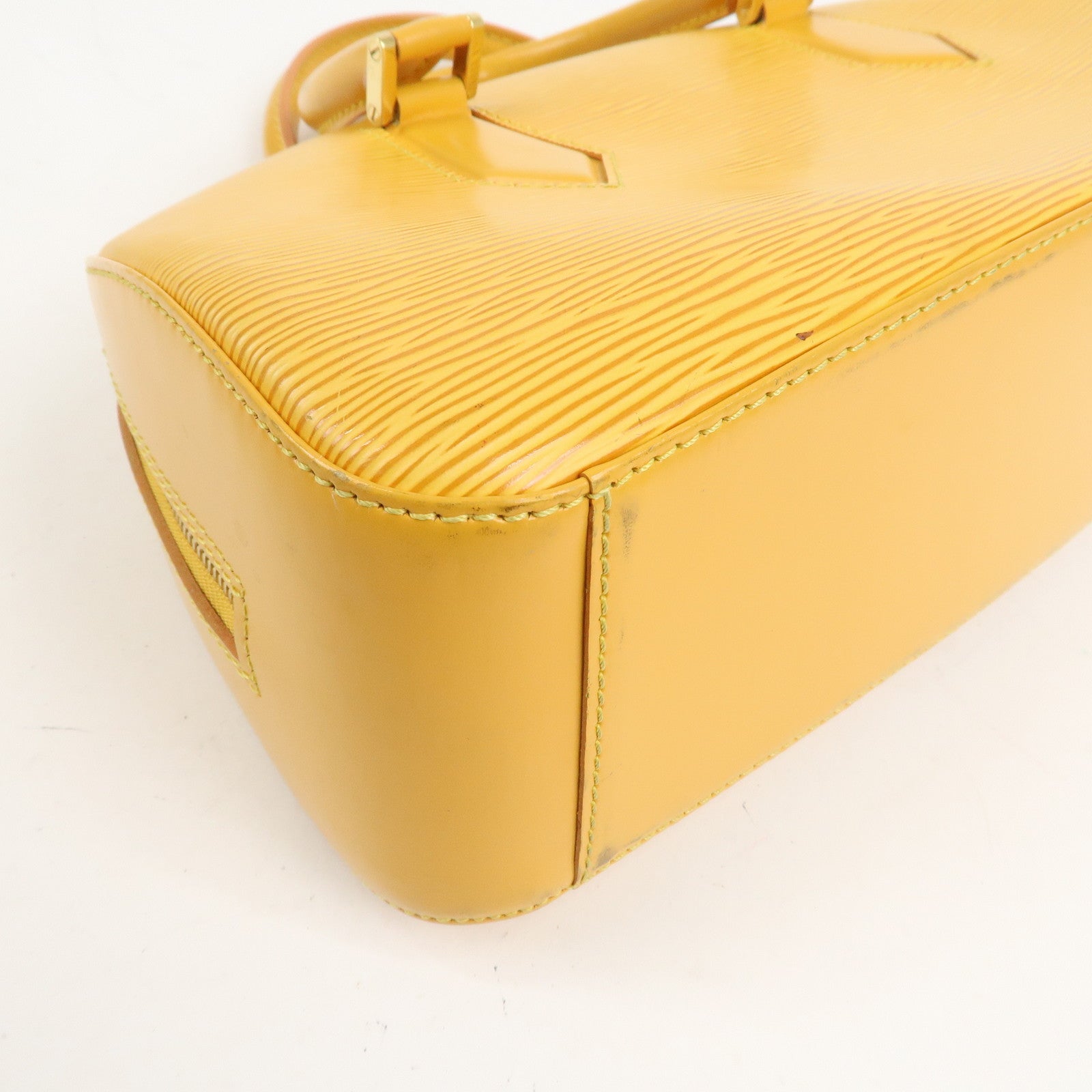 Louis Vuitton Epi Jasmine Hand Bag Tassilli Yellow M52089