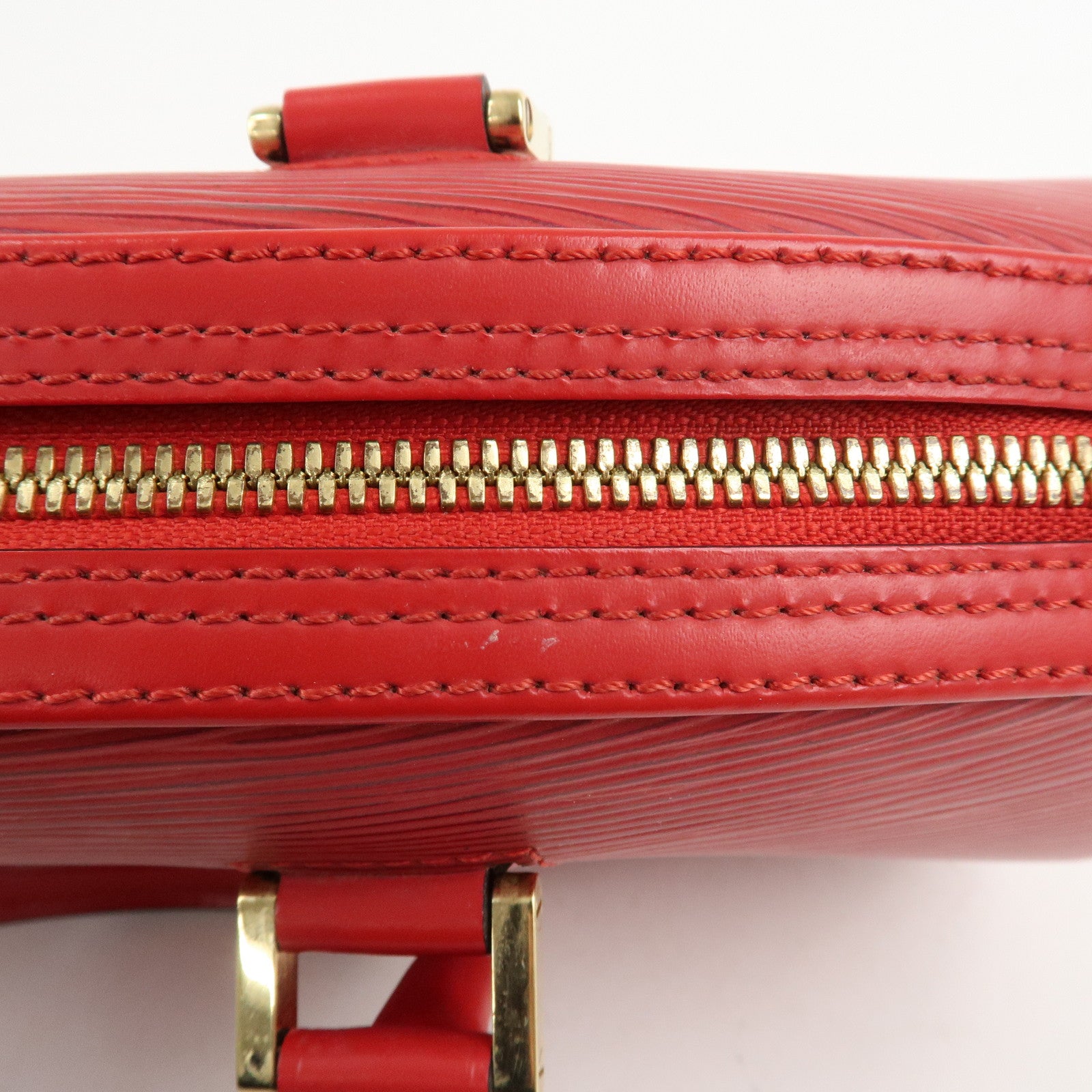 Louis Vuitton Epi Jasmine Hand Bag Castilian Red M52087