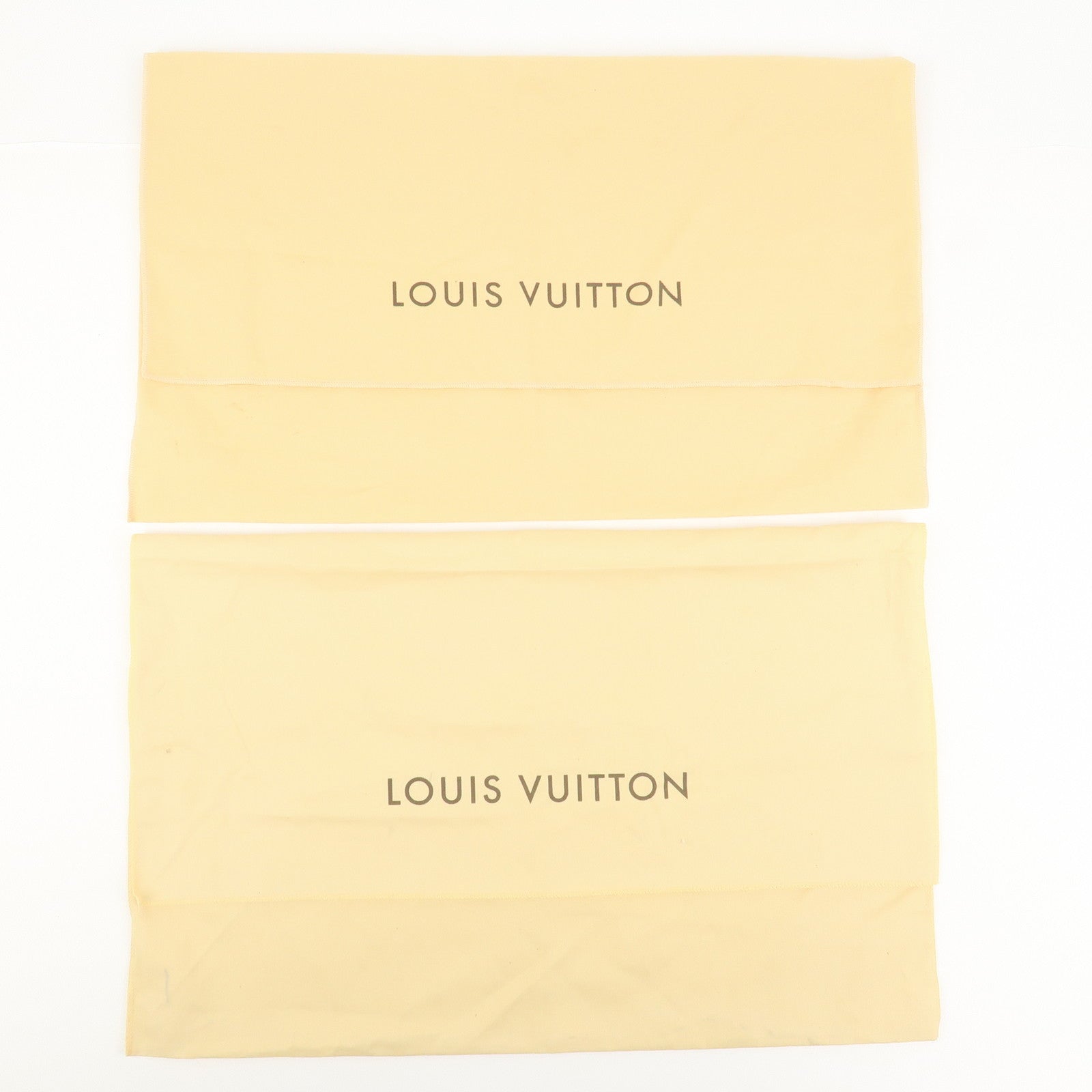 Louis Vuitton Set of 11 Dust Bag Storage Bag Flap Beige