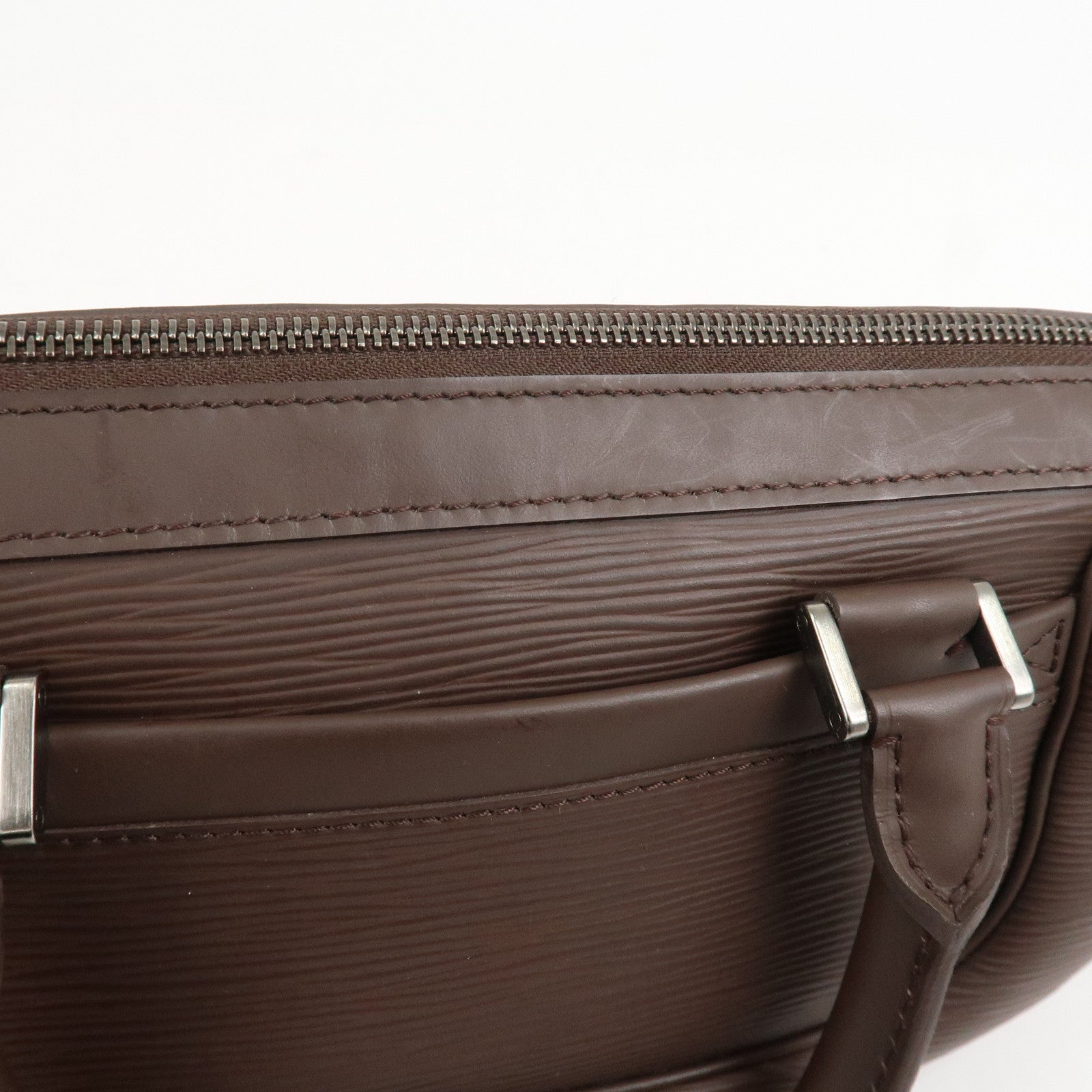 Louis Vuitton Epi Leather Dhanura Hand Bag Mocha M5891D