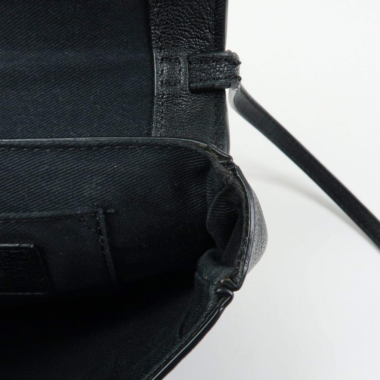 Chloe See By Chloe Hana Leather Shoulder Crossbody Bag Black