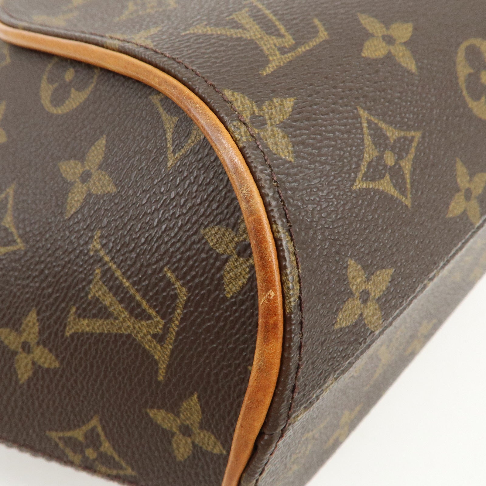Louis Vuitton Monogram Ellipse PM Hand Bag Brown M51127
