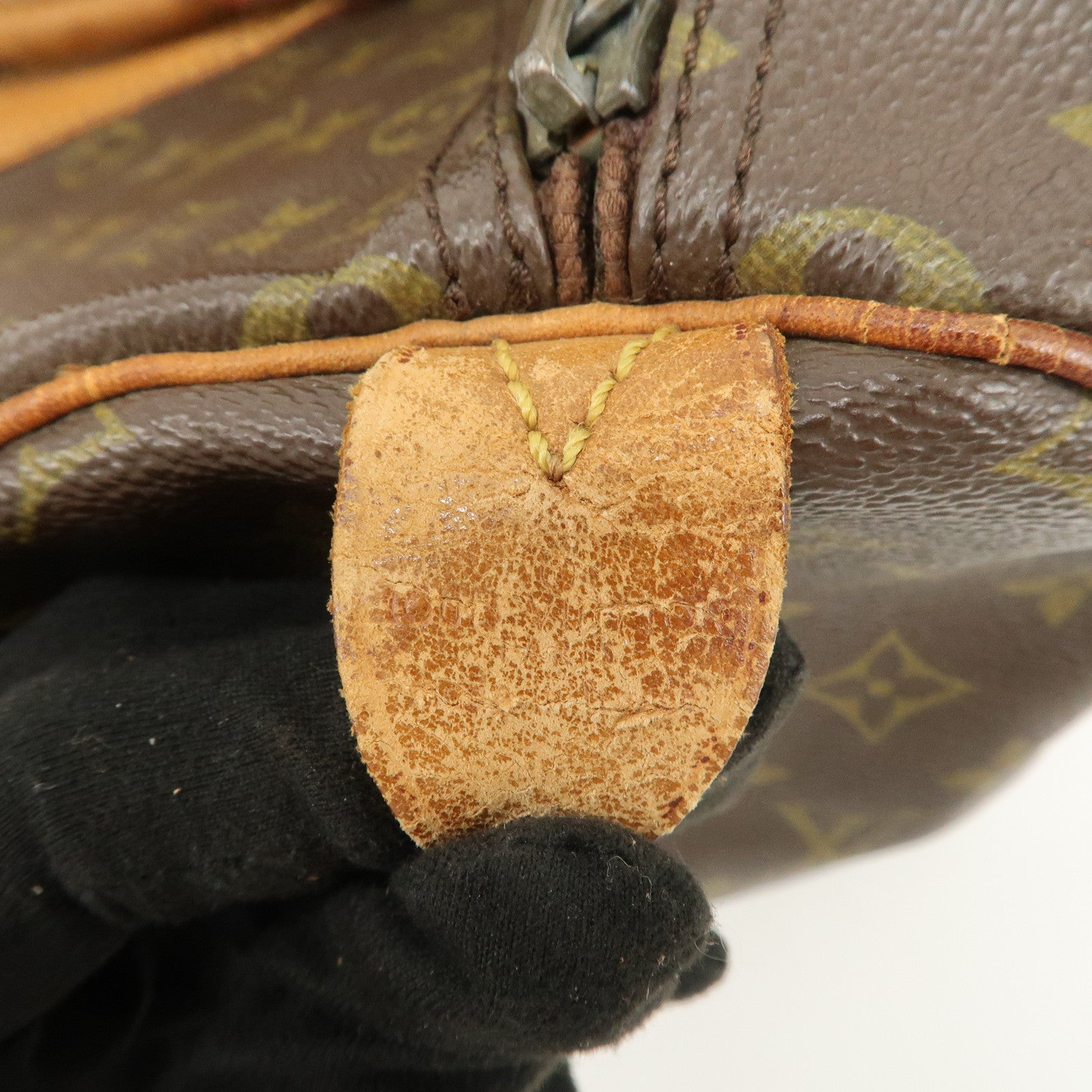 Louis Vuitton Monogram Keep All 45 Boston Bag Brown M41428