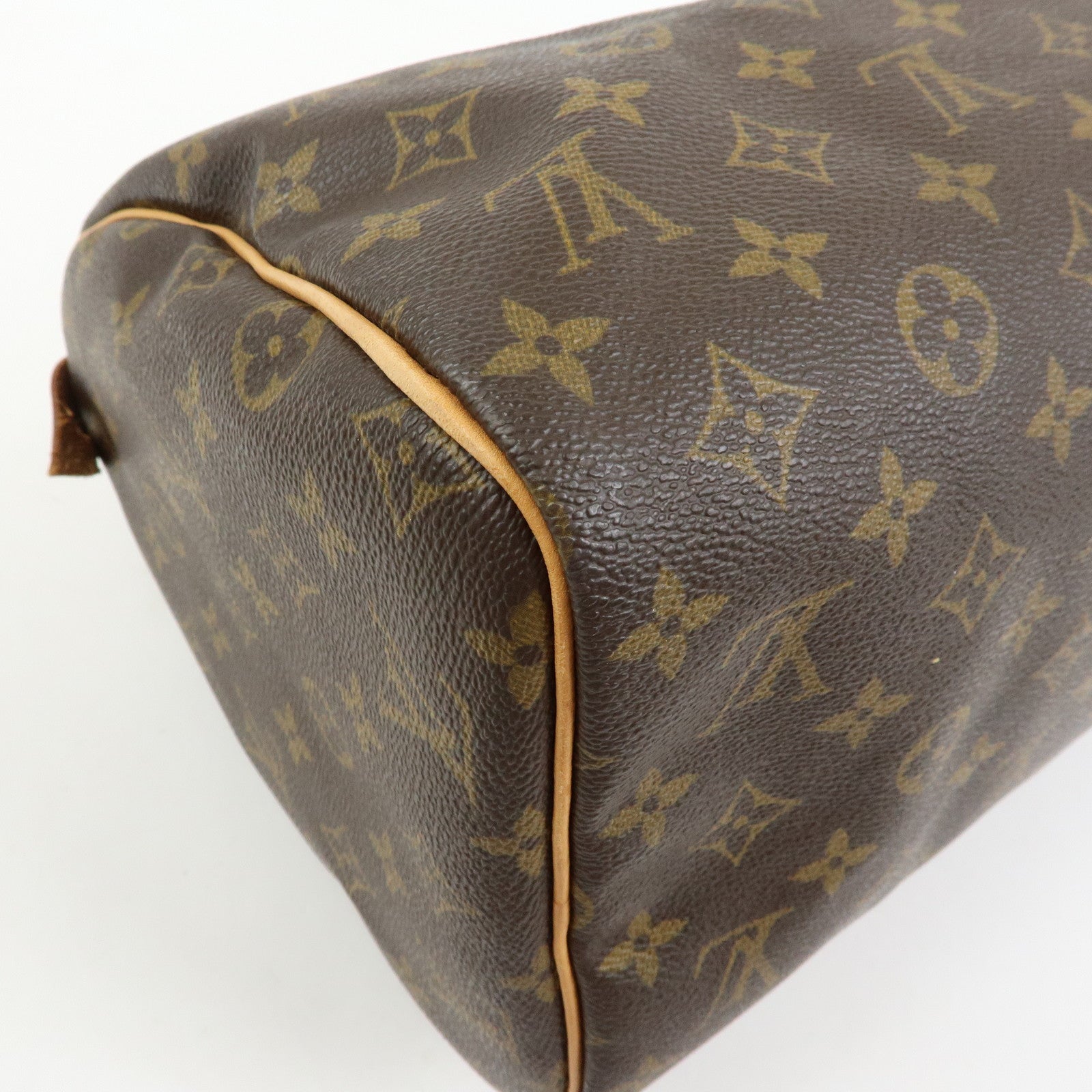 Louis Vuitton Monogram Speedy 30 Boston Bag Hand Bag Brown M41526