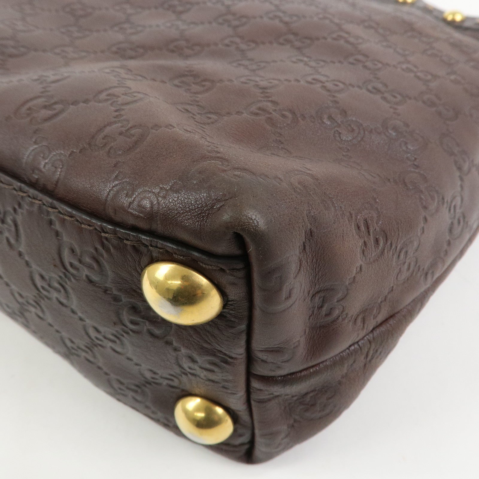 GUCCI Guccissima Leather Tote Bag Shoulder Bag Hand Bag 208940