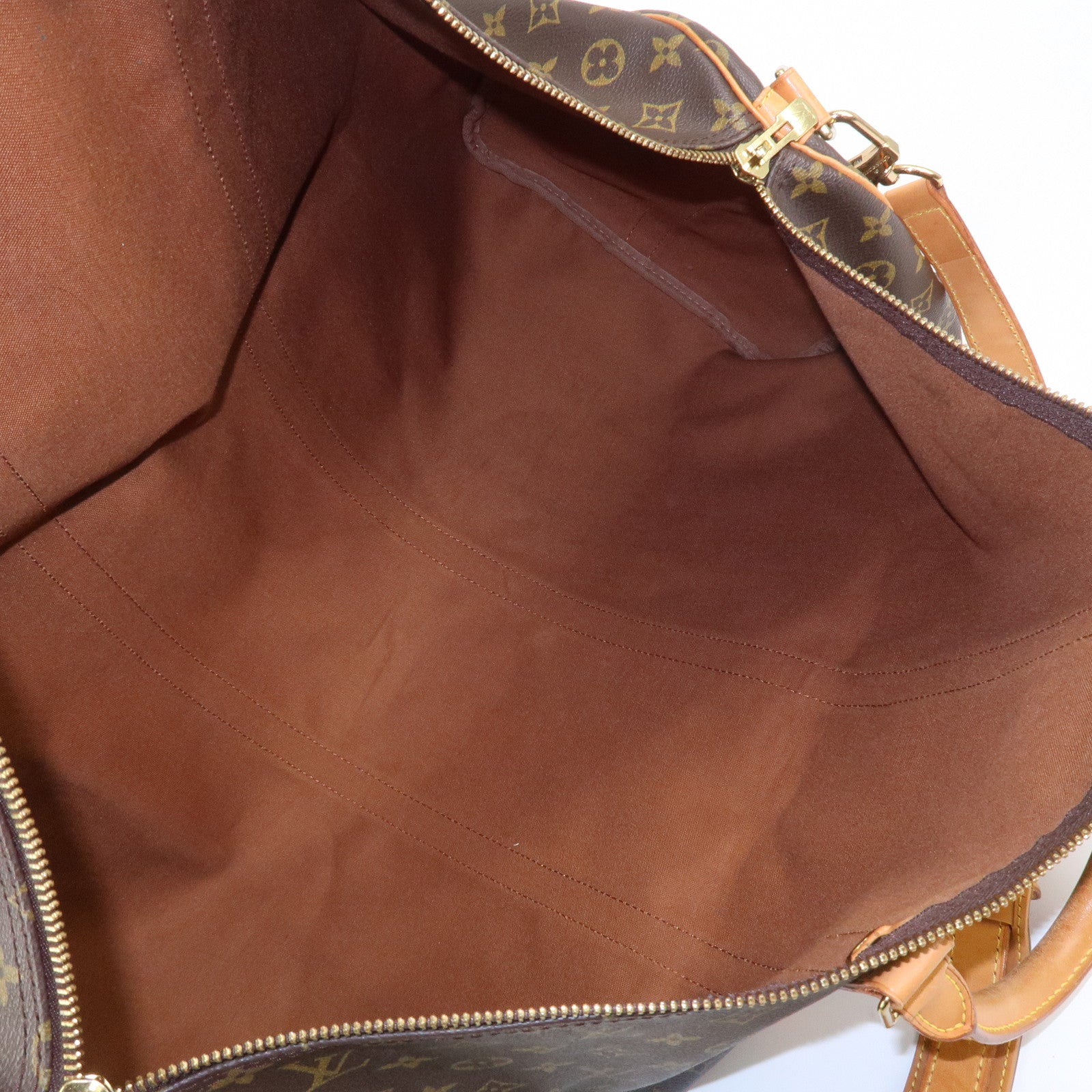 Louis Vuitton Monogram Keep All Bandouliere 60 Boston Bag M41412