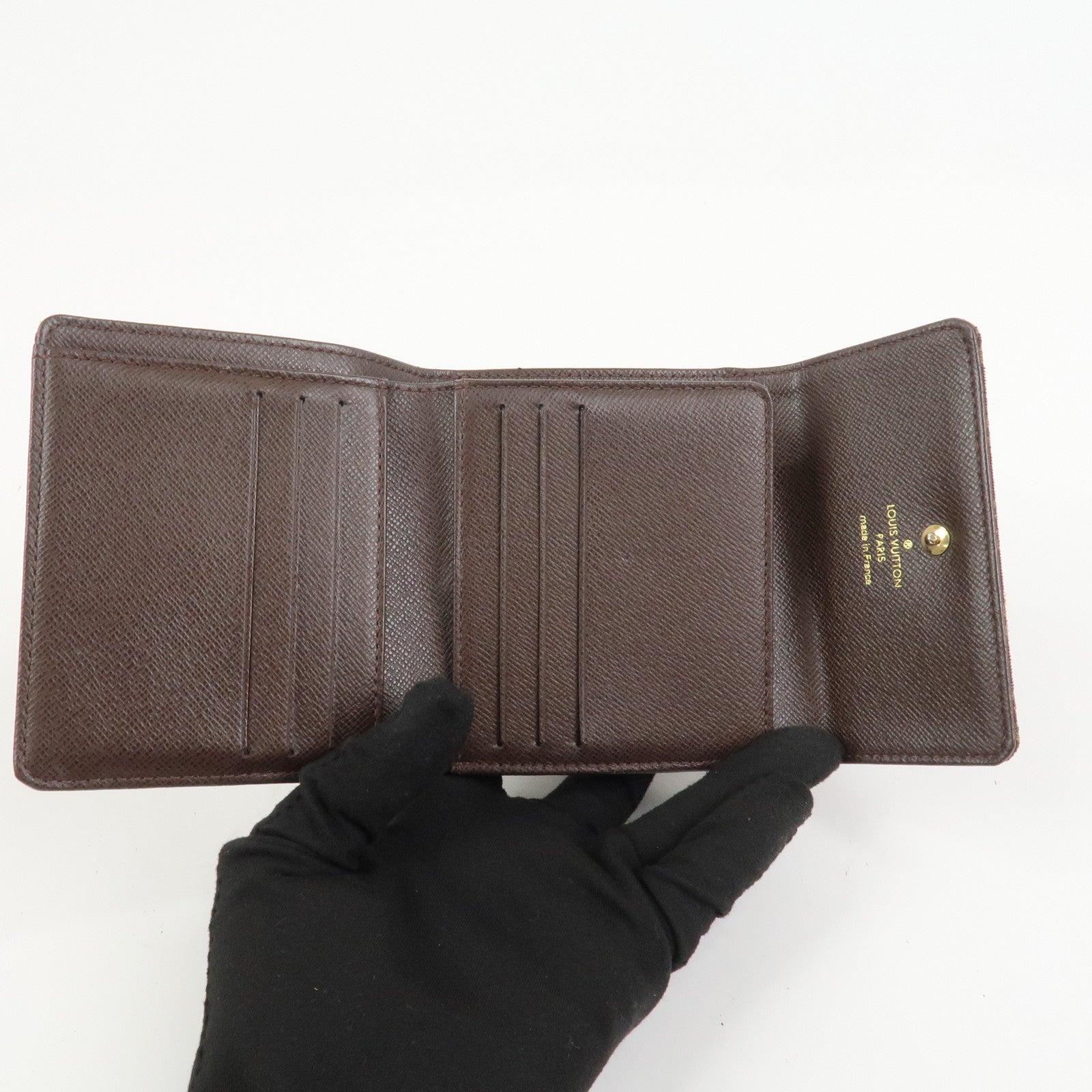 Louis Vuitton Damier Monogram Set of 2 Wallet M95233/N61730