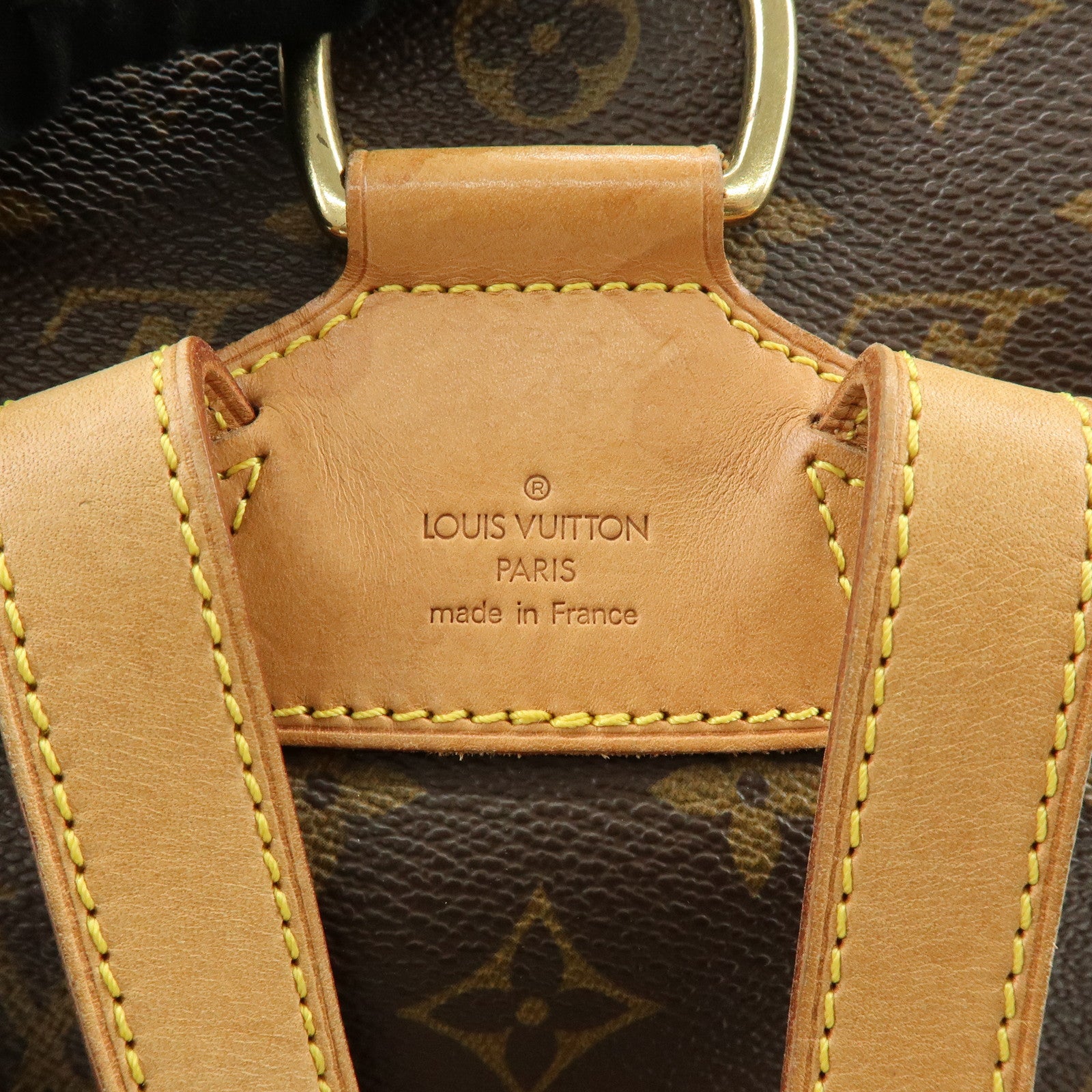 Louis Vuitton Monogram Montsouris MM Backpack Brown M51136