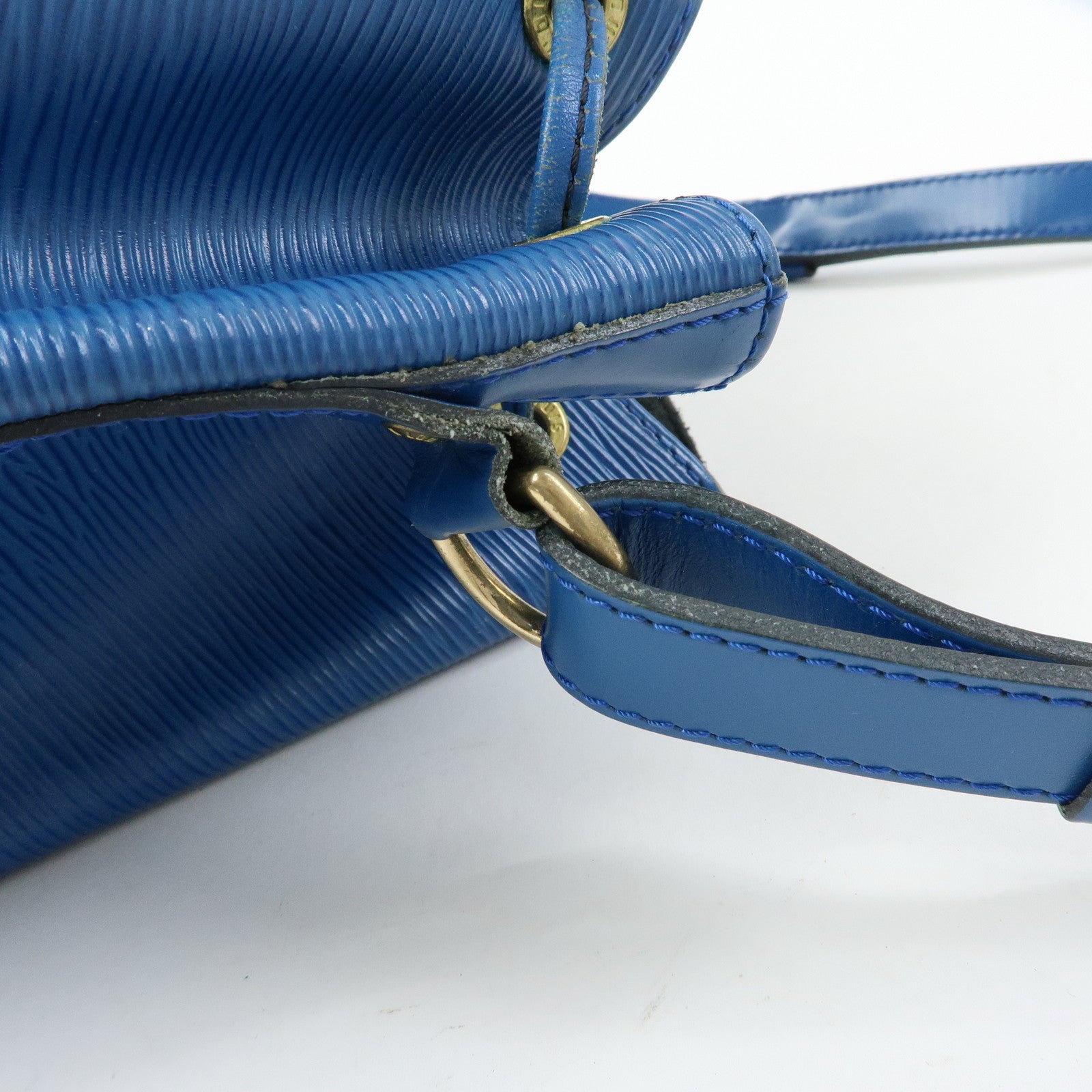 Louis Vuitton Epi Leather Petit Noe Shoulder Bag Toledo Blue M44105