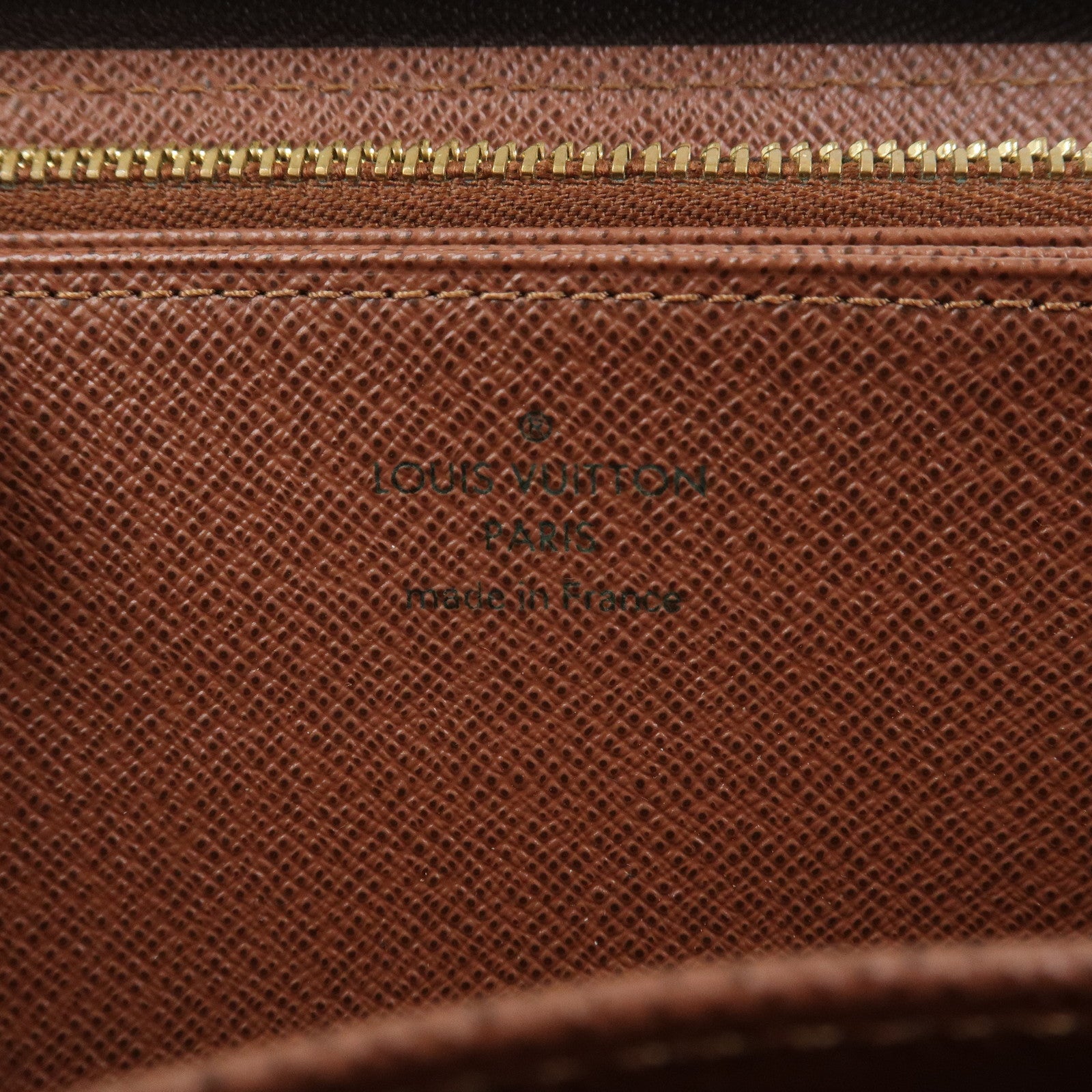 Louis Vuitton Monogram Canvas Zippy Long Wallet Brown M60017