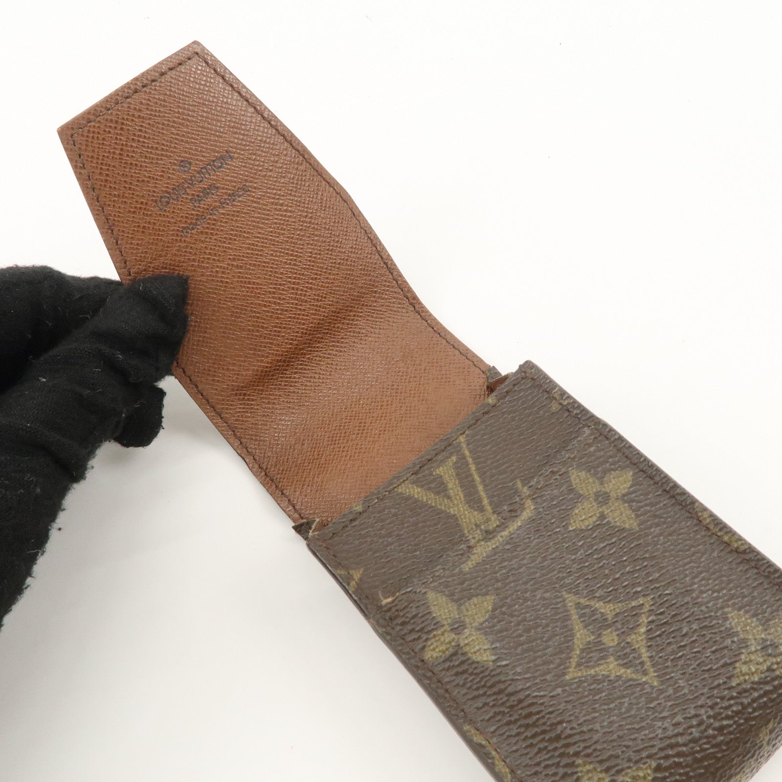 Louis Vuitton Set of 3 Monogram Etui Cigarette Case Brown M63024 Used