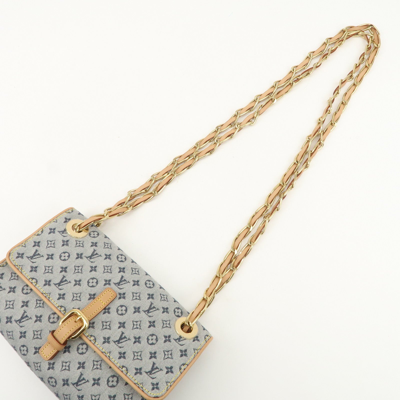 Louis Vuitton Monogram Mini Camille Shoulder Bag Blue M92002