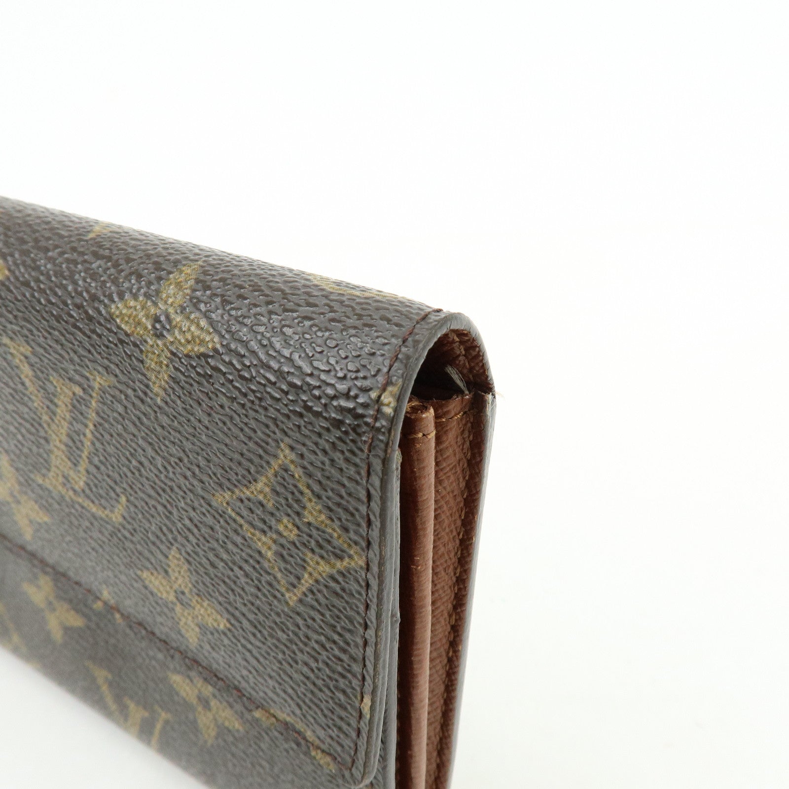 Louis Vuitton Monogram Porte Monnaie Credit Long Wallet M61726