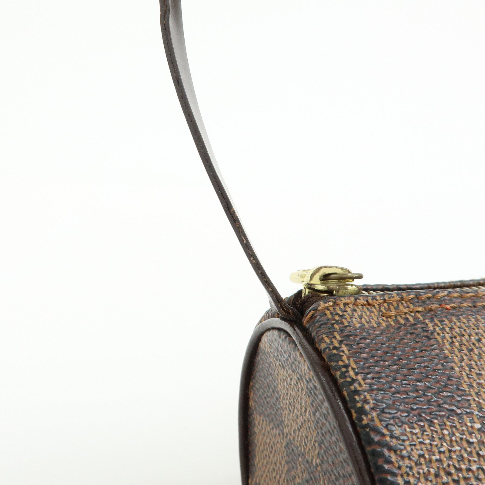 Louis Vuitton Damier Ebene Mini Pouch for Papillon Bag Brown