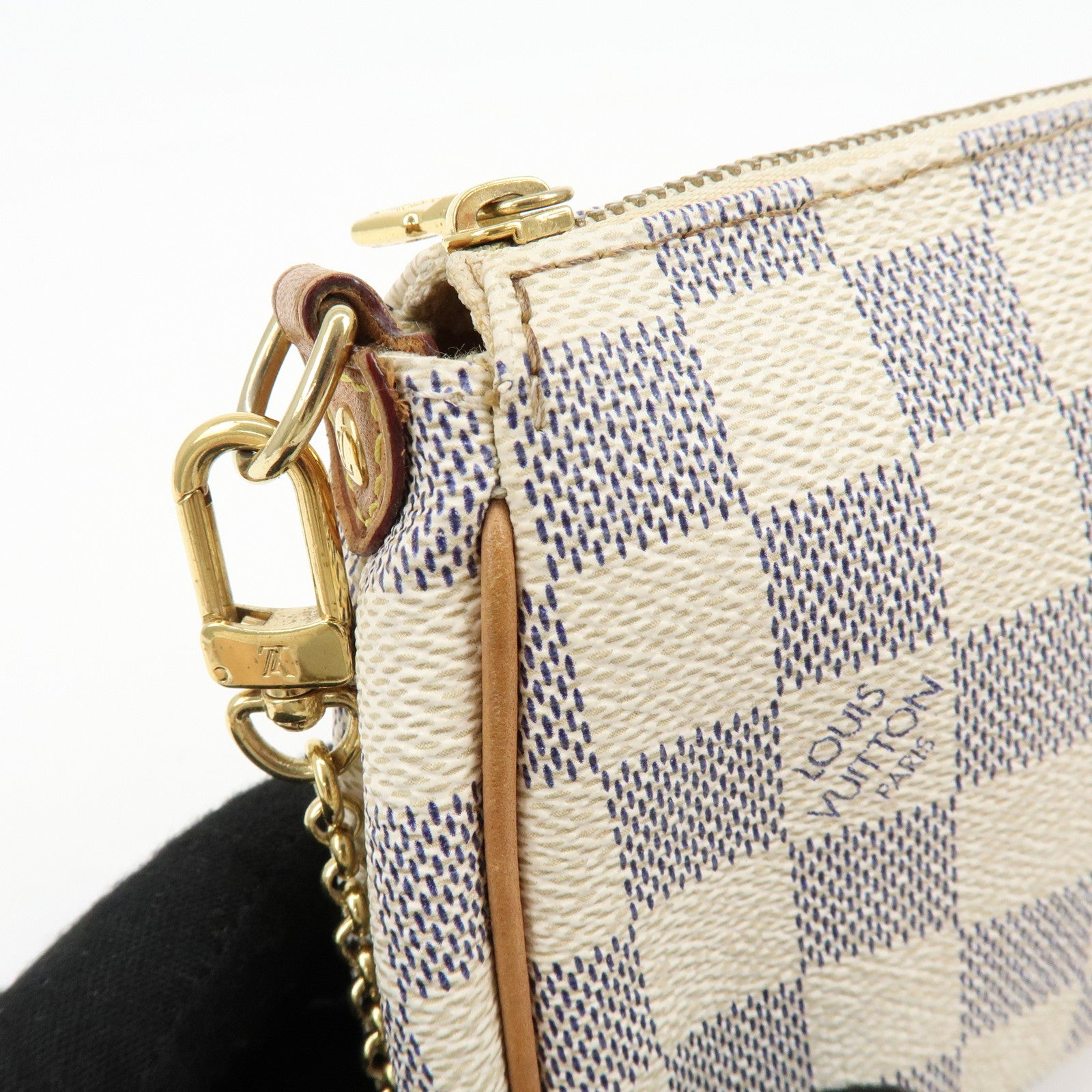Louis Vuitton Damier Azur Eva 2Way Bag Hand Bag Shoulder Bag N55214