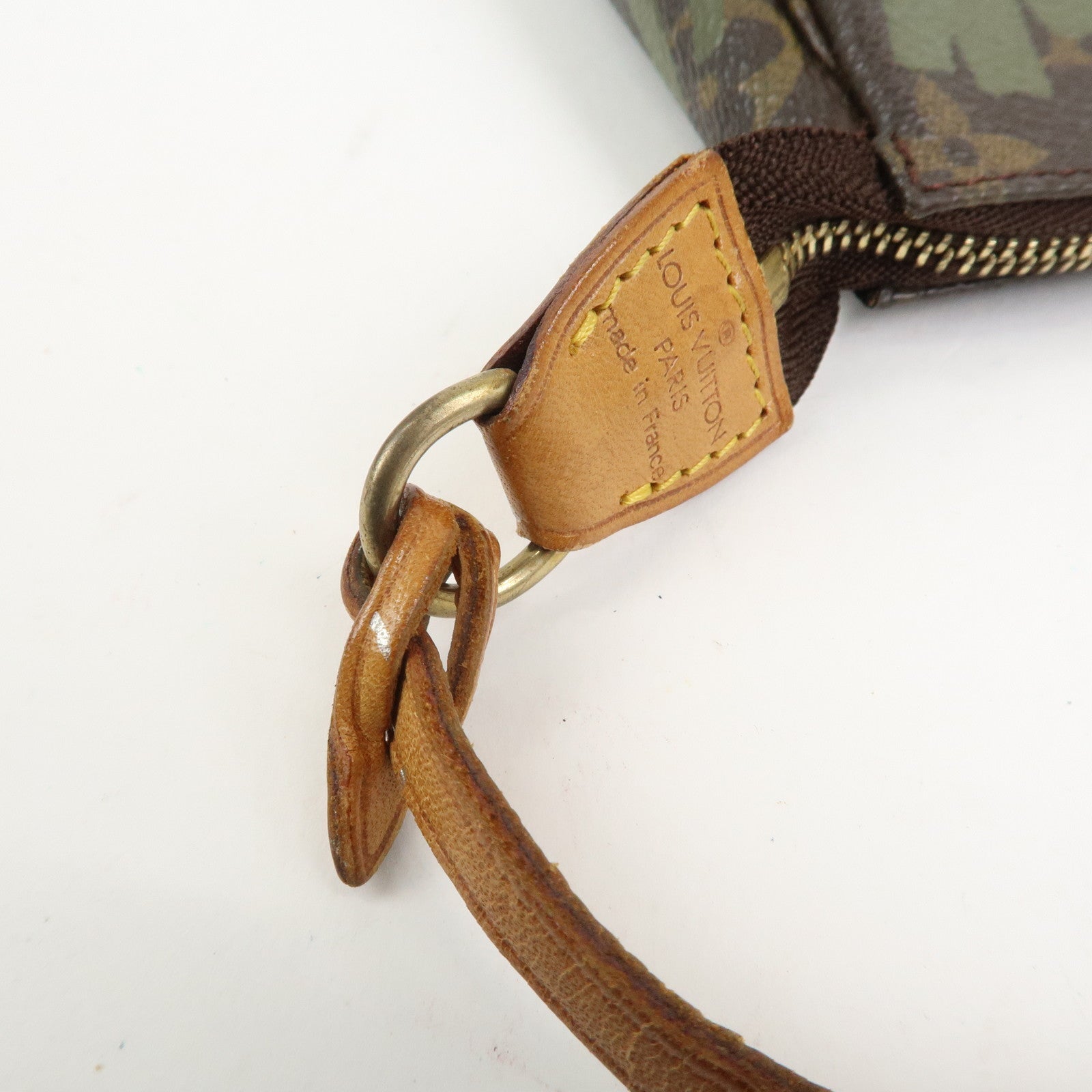 Louis Vuitton Monogram Graffiti Pochette Accessoires Khaki M92191