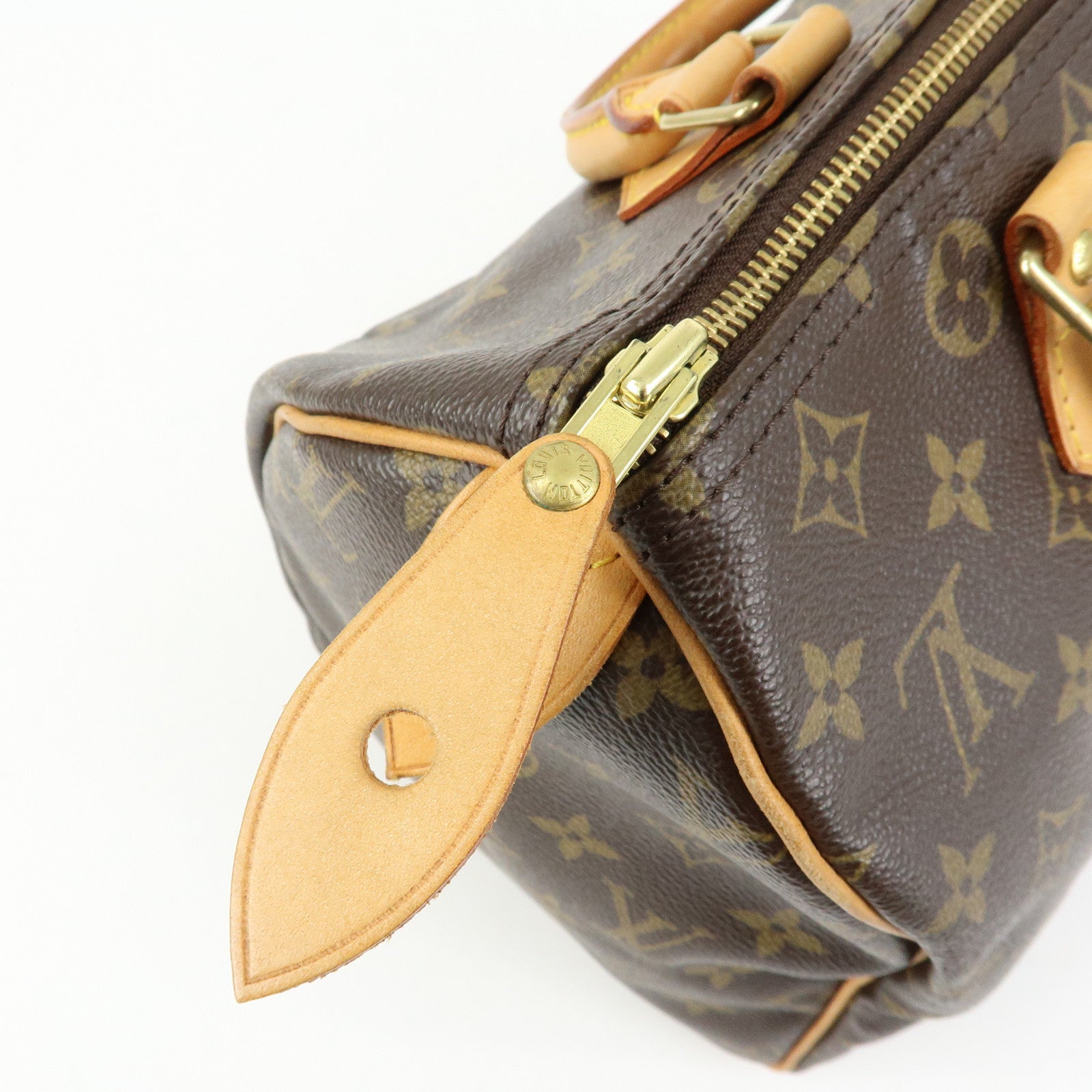 Louis Vuitton Monogram Speedy 30 Boston Bag Hand Bag Brown M41526