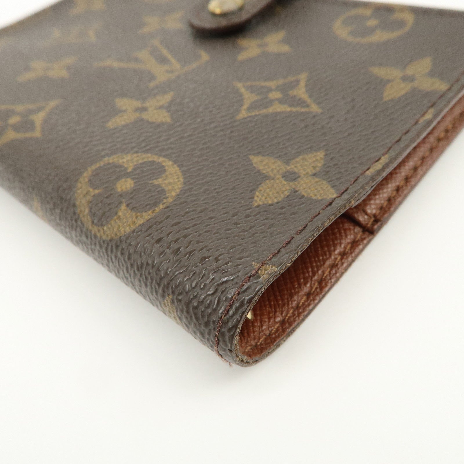 Louis Vuitton Monogram Canvas Agenda PM Planner Cover Brown R20005