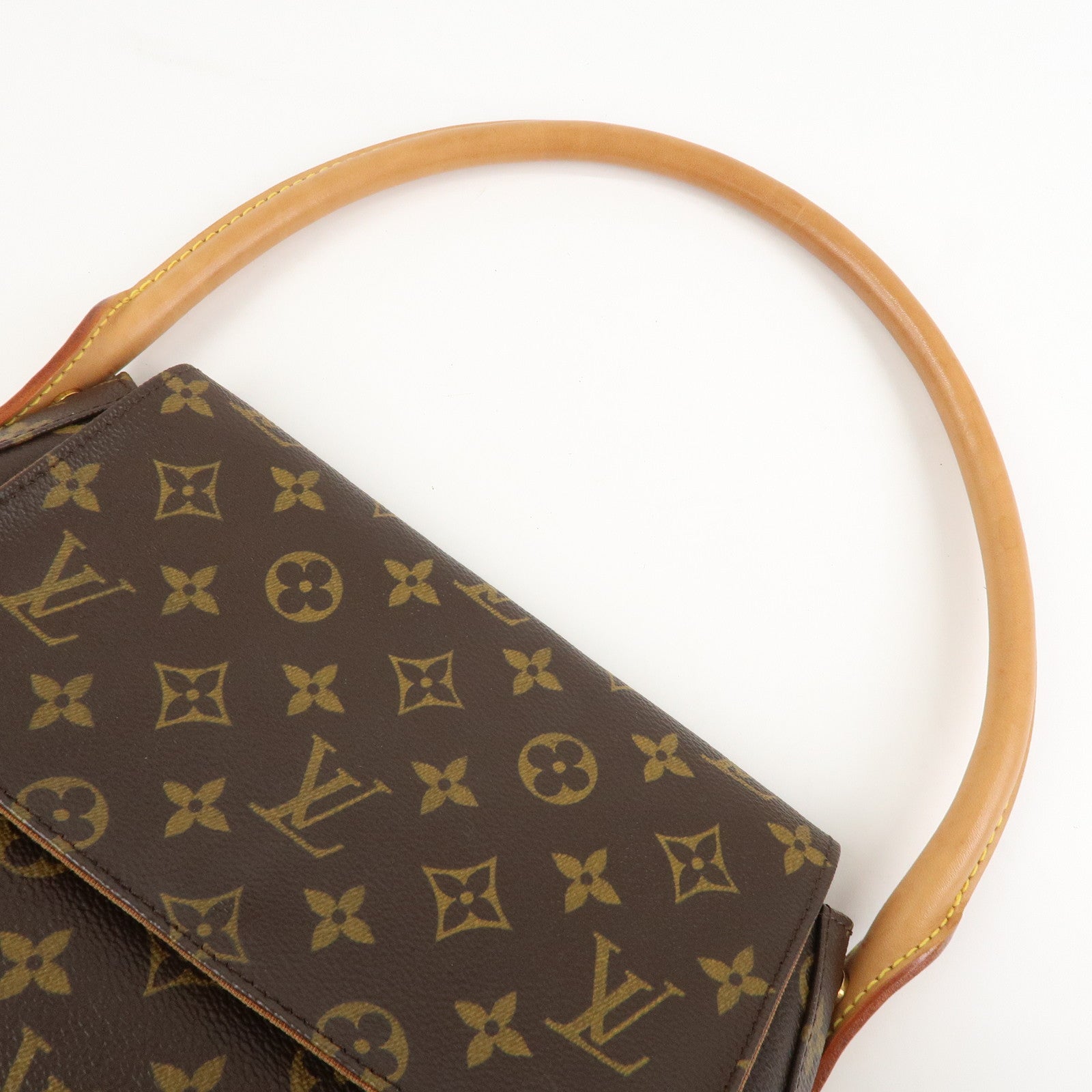 Louis Vuitton Monogram Mini Looping Shoulder Bag Brown M51147