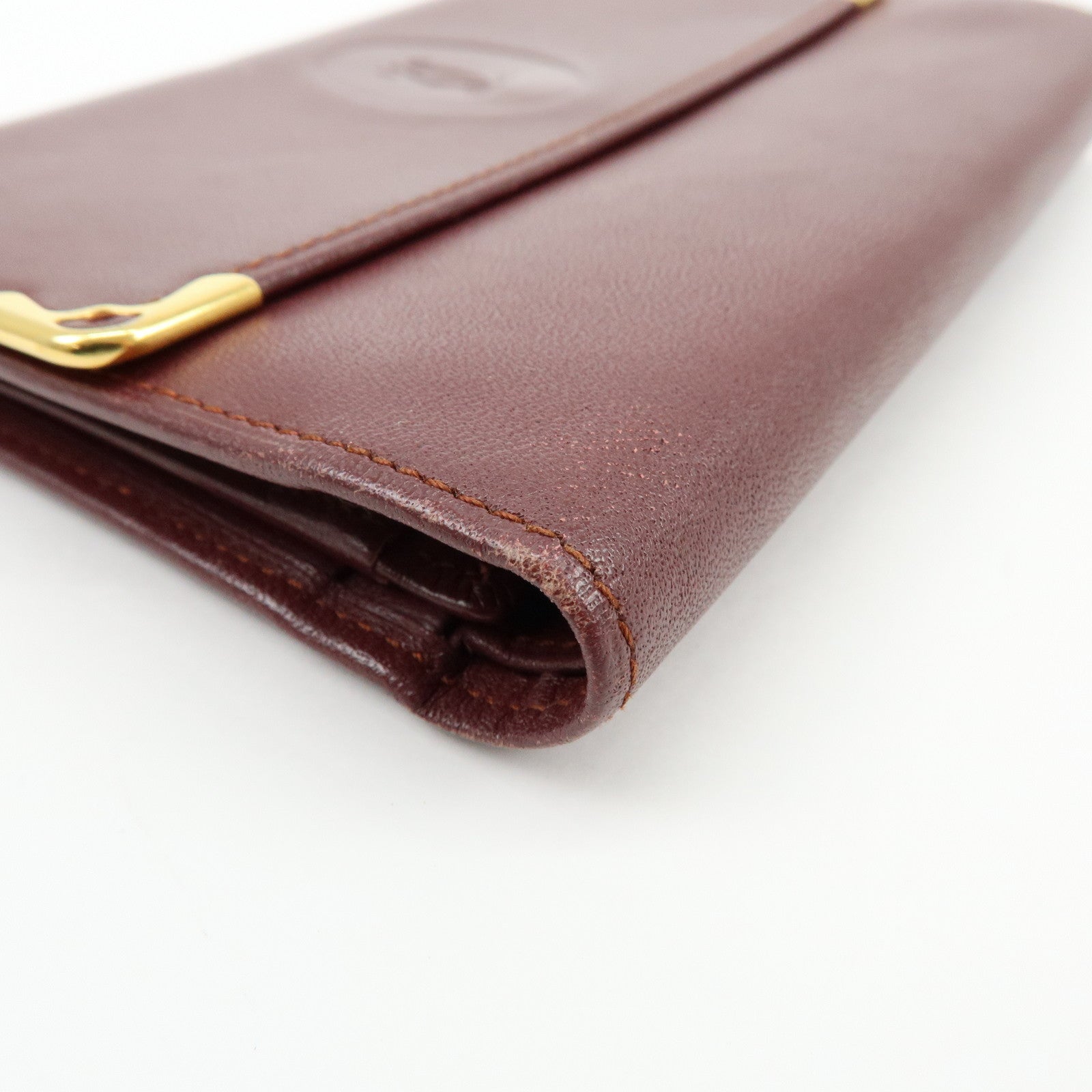Cartier Must de Cartier Set of 3 Calf Skin Wallet 4 Ring Key Case