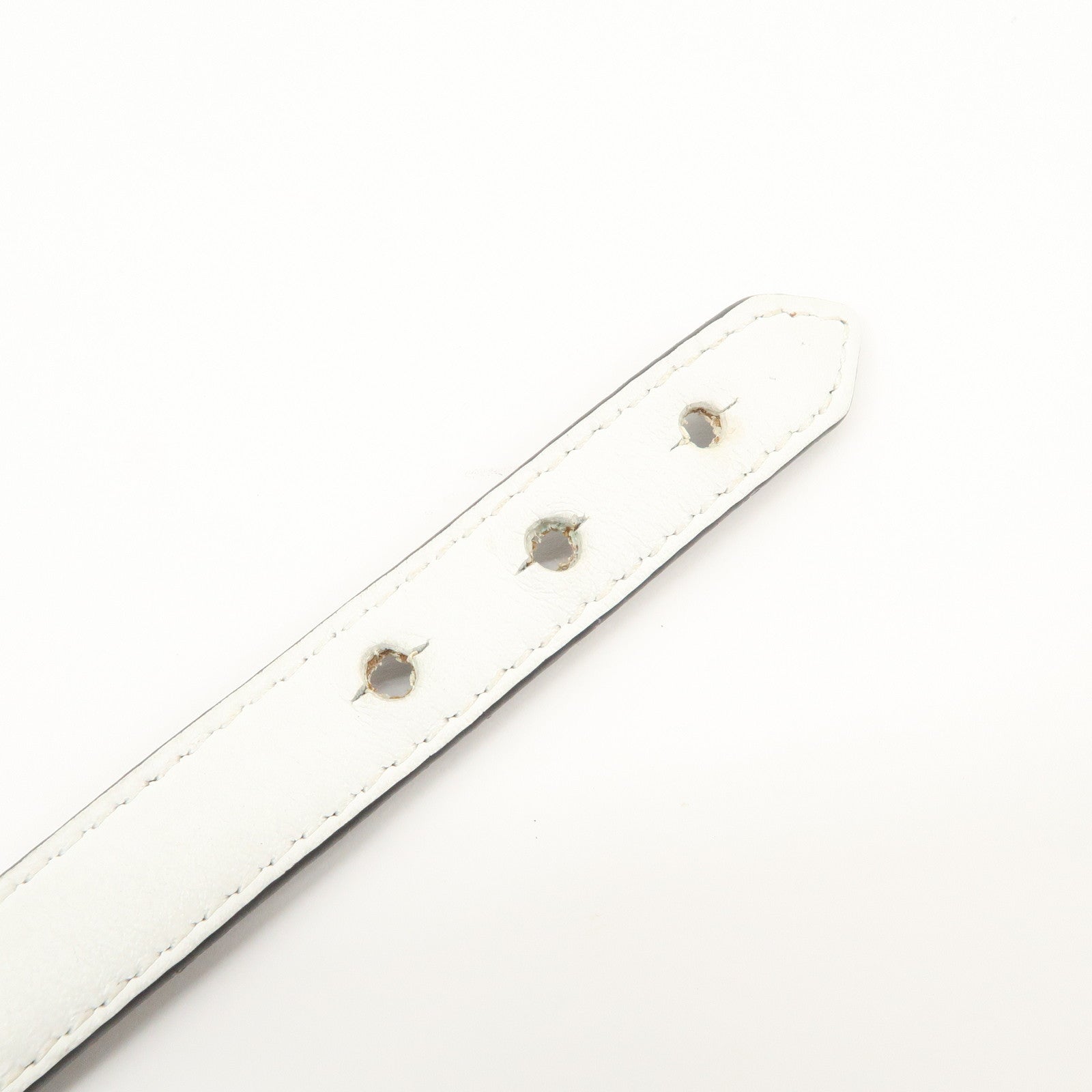 Louis Vuitton Monogram LV Bracelet Metal Canvas Bracelet M6559