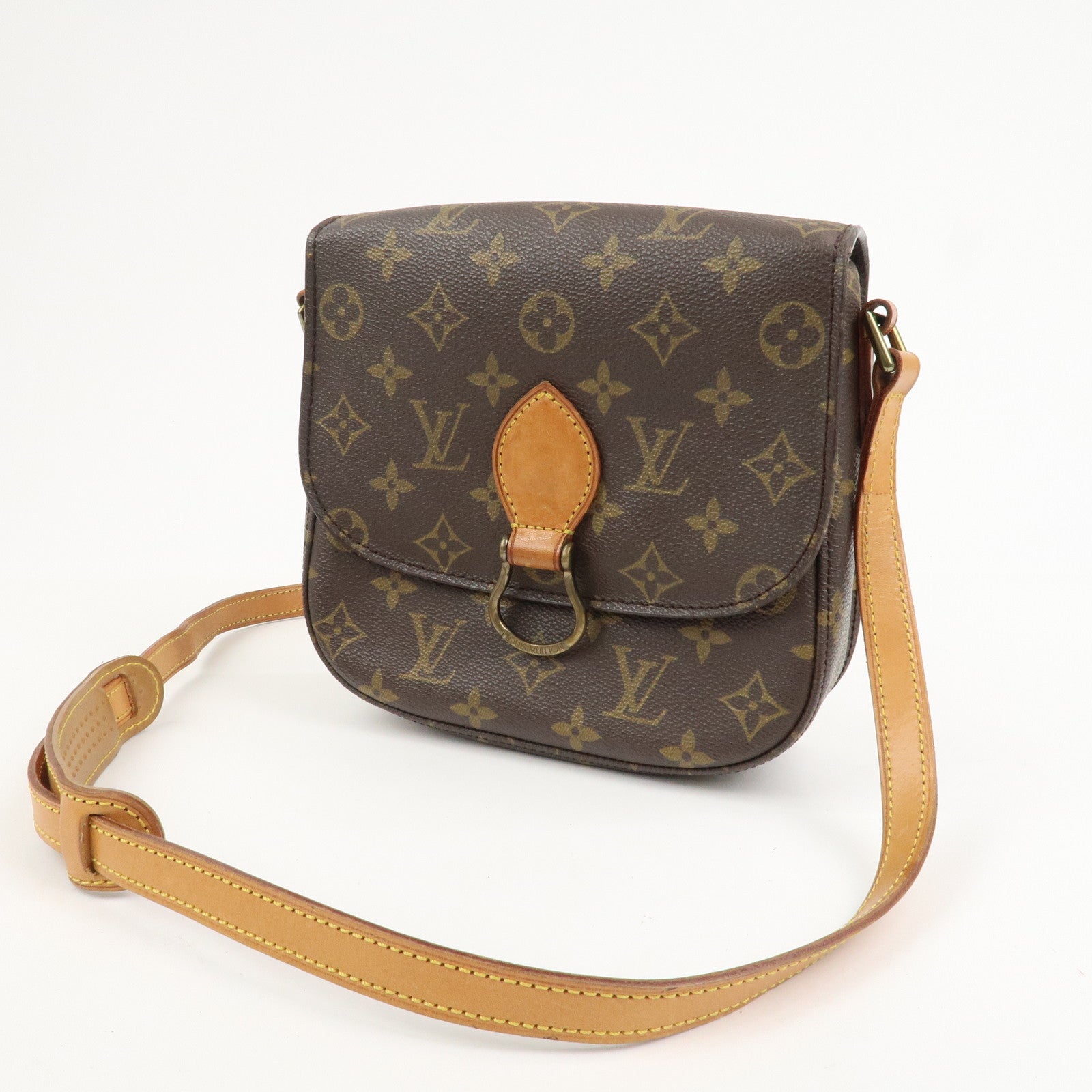 Louis Vuitton Monogram Mini Saint Cloud PM Shoulder Bag M51244