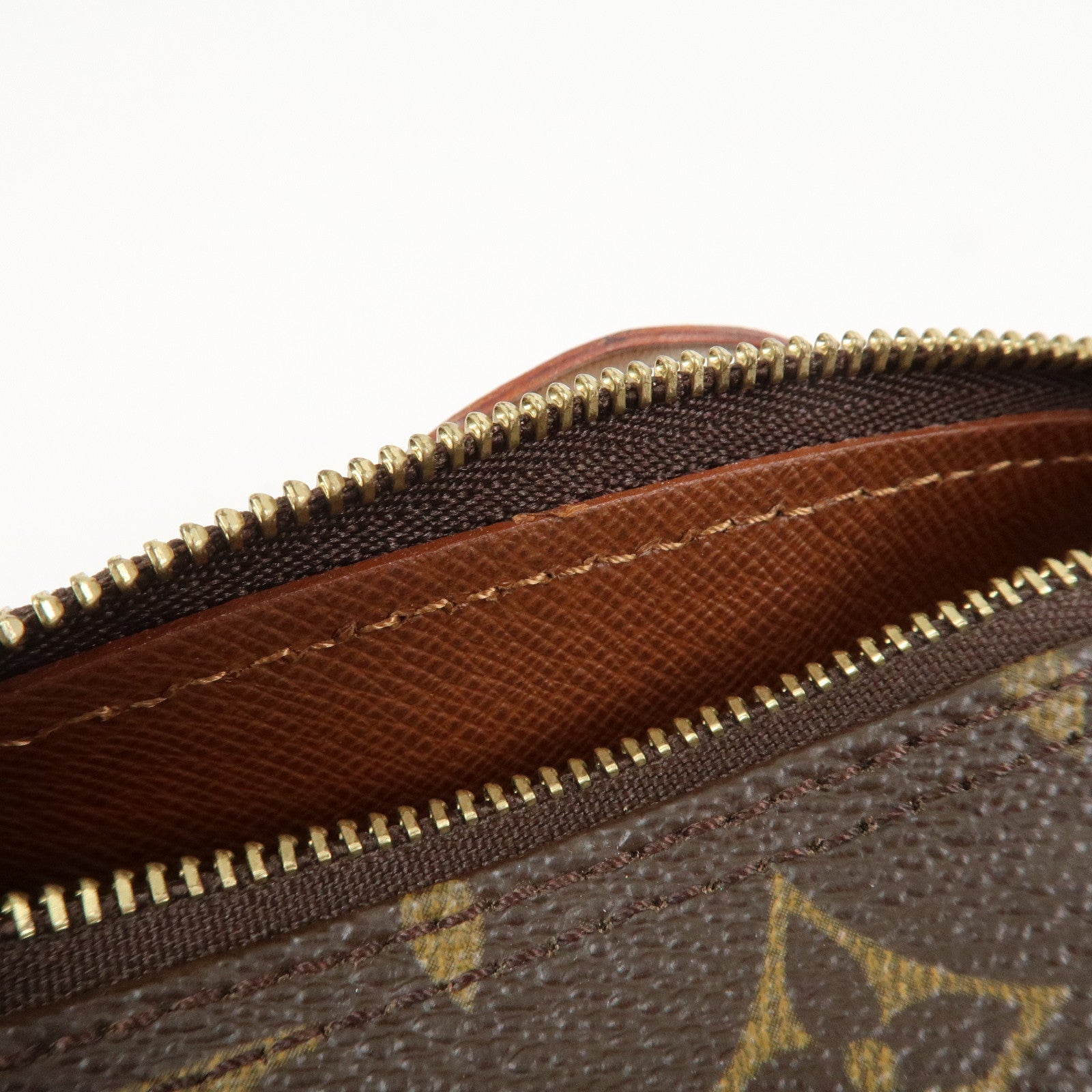 Louis Vuitton Monogram Mini Pouch for Papillon Bag New Style Brown