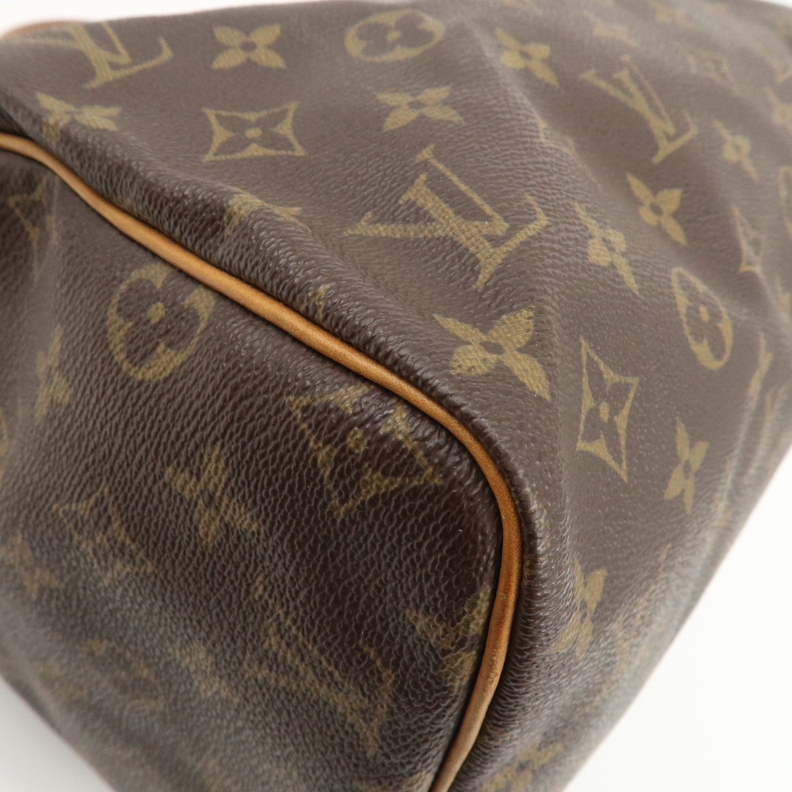 Louis Vuitton Monogram Speedy 30 Hand Bag Boston Bag M41526 Used