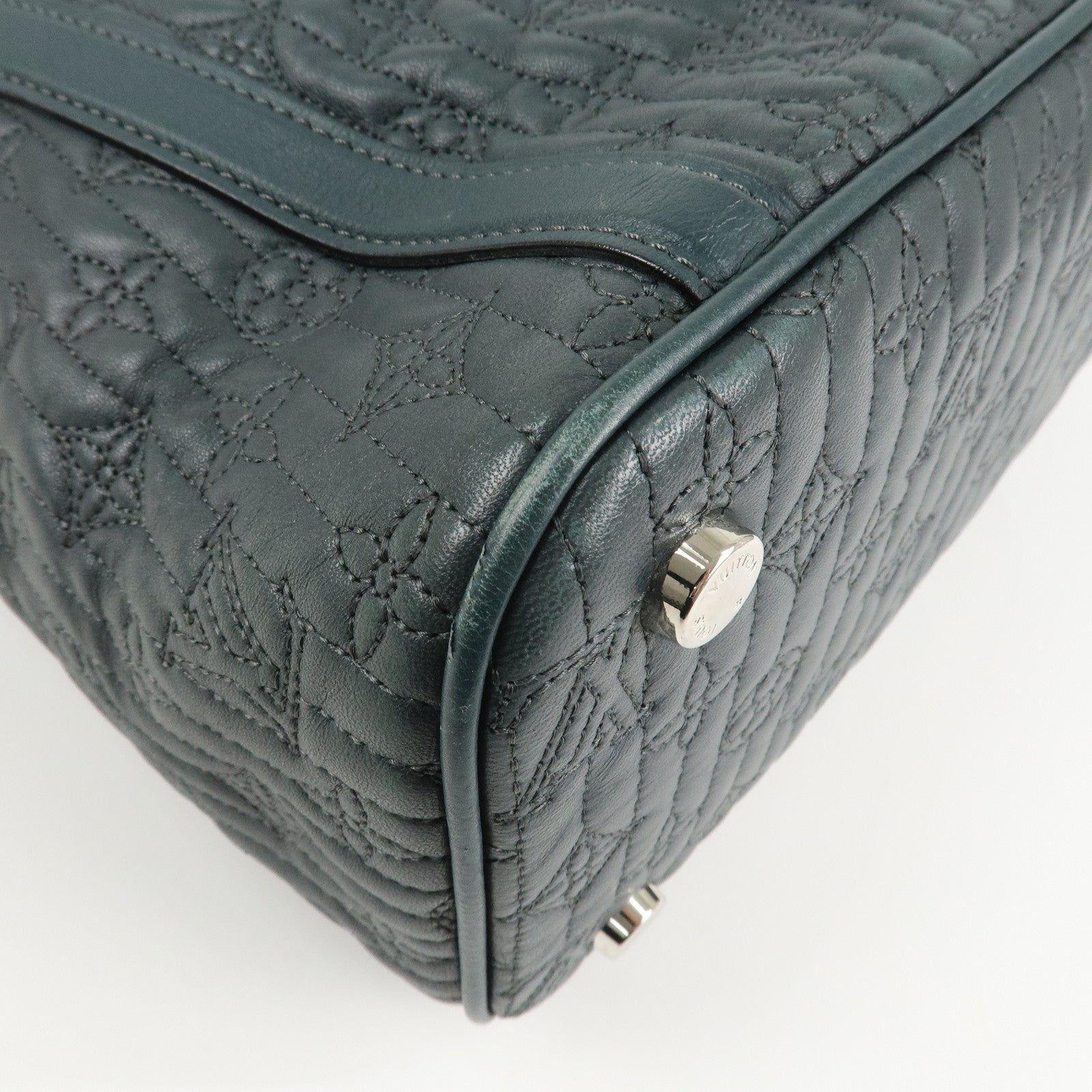 Louis Vuitton Monogram Antia Ixia MM Hand Bag Shoulder Bag Used