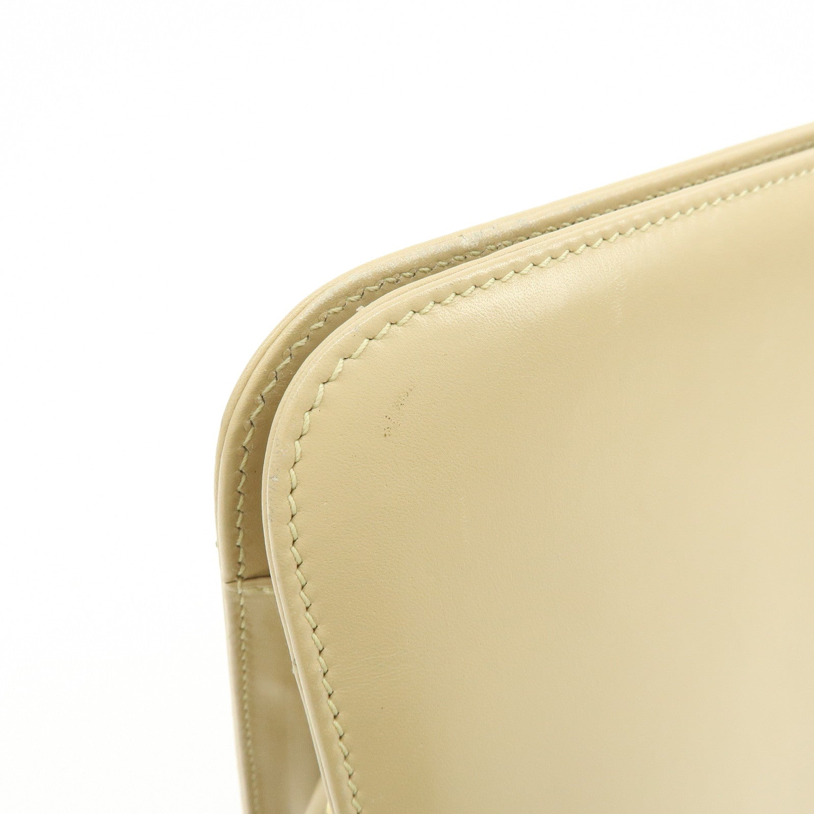 Ferragamo Gancini Leather Shoulder Bag Crossbody Bag Beige
